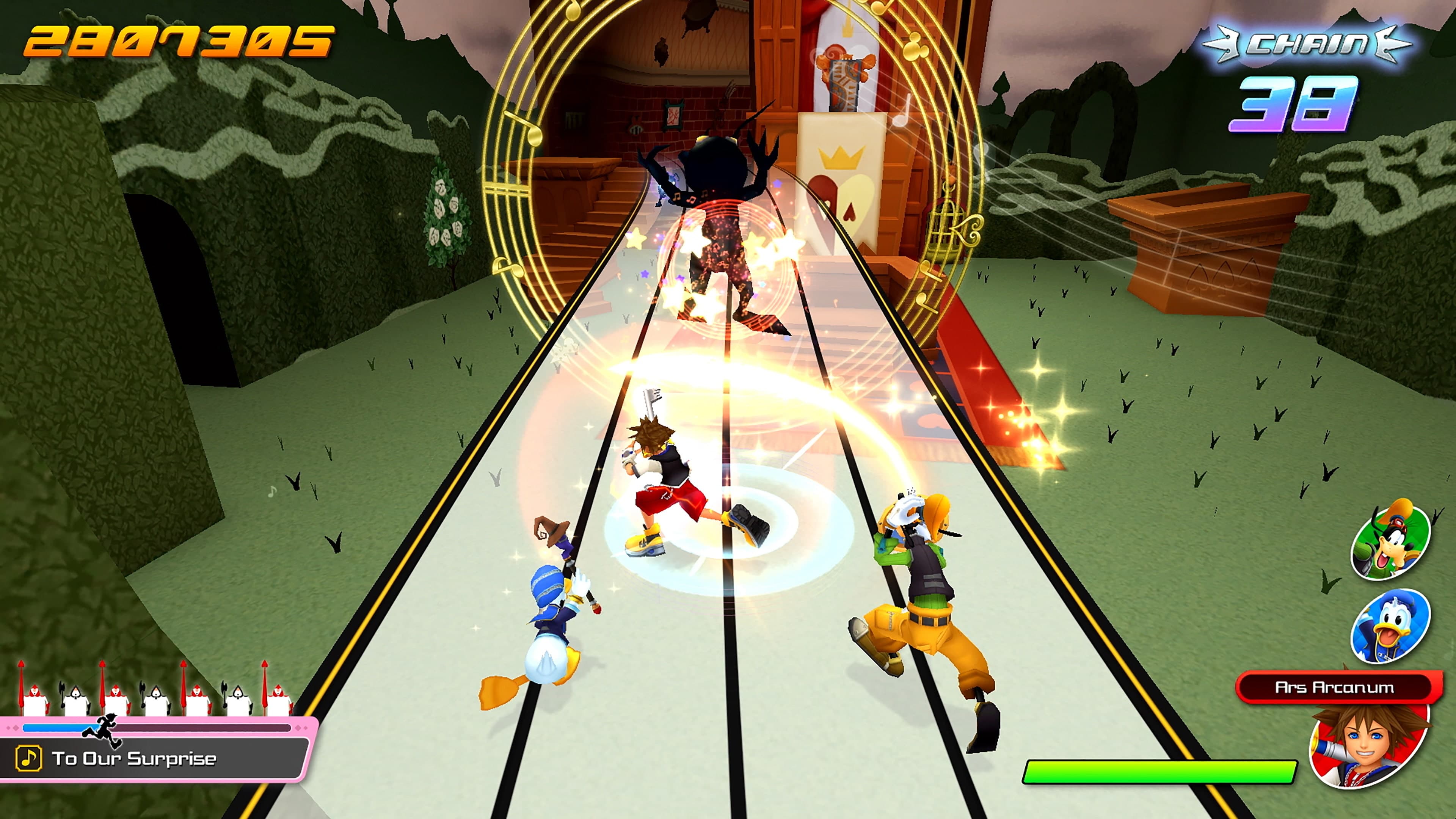 KINGDOM HEARTS Melody of Memory: скриншот 1