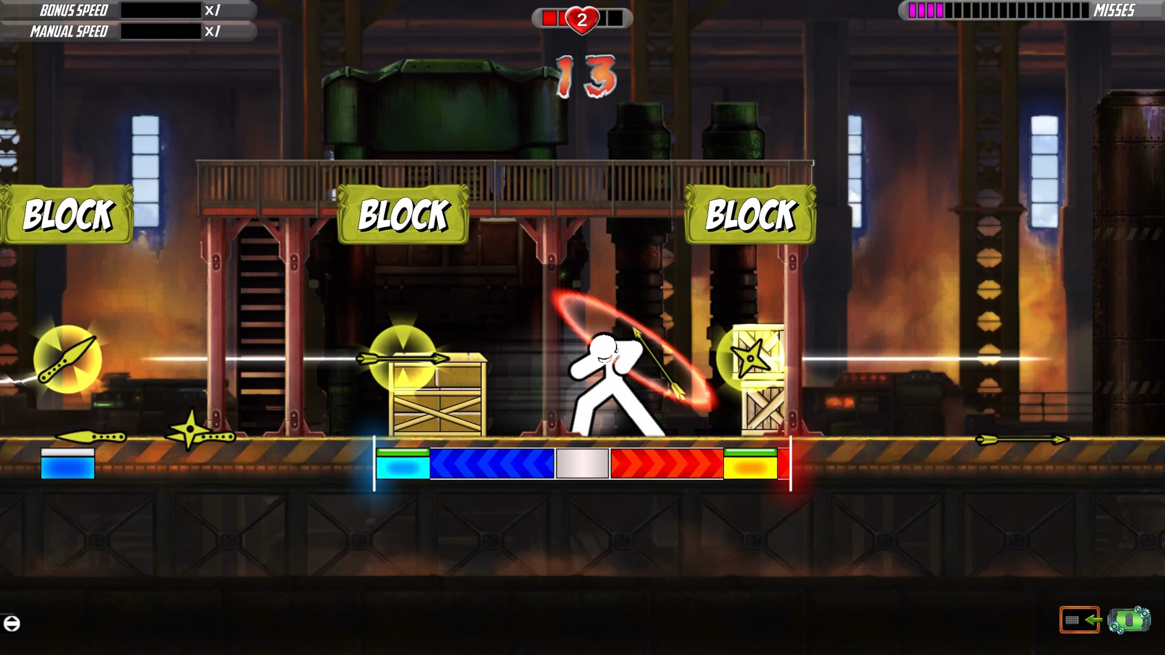 One Finger Death Punch 2: скриншот 1