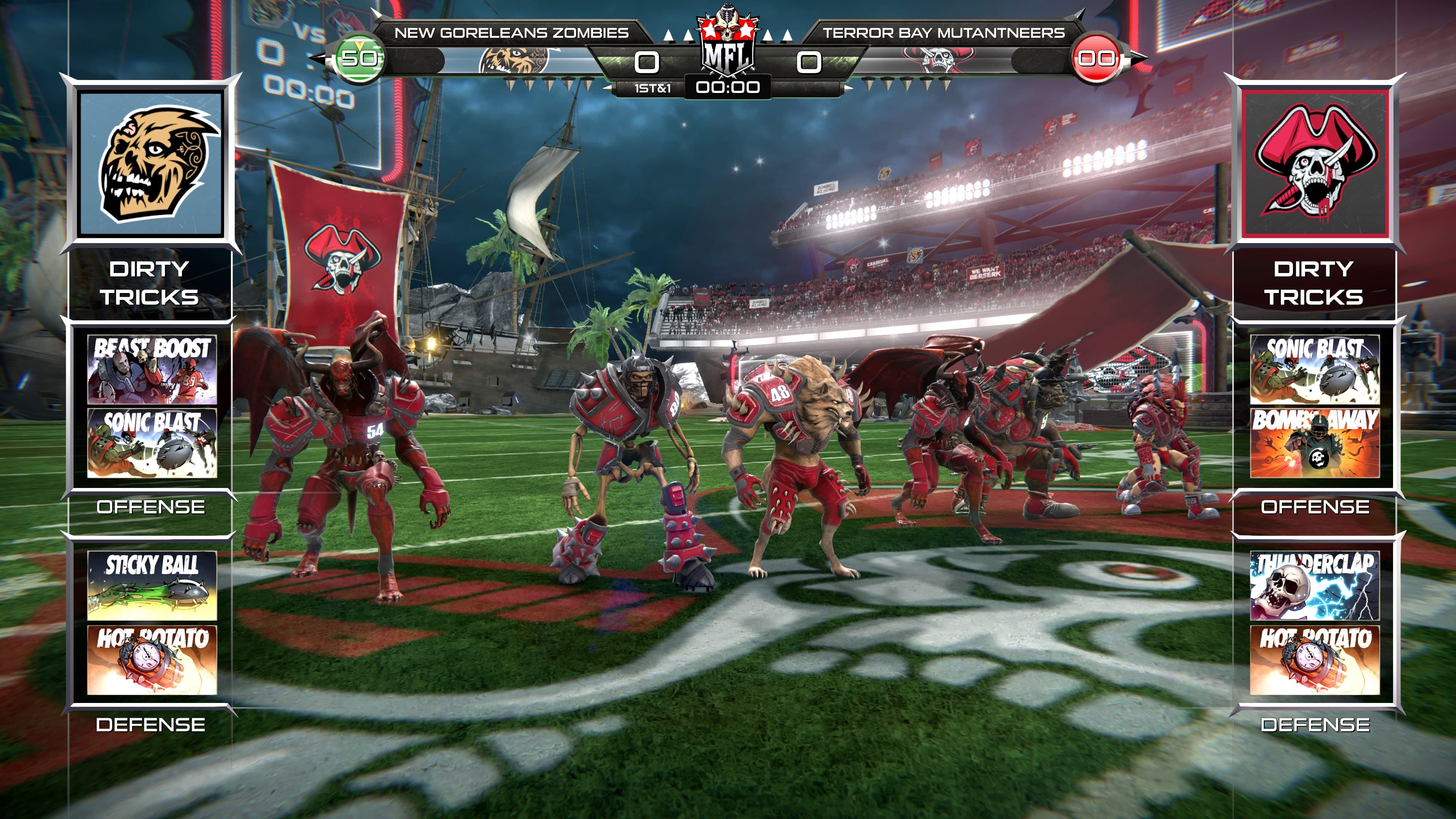 Mutant Football League - Terror Bay Mutantneers: скриншот 3