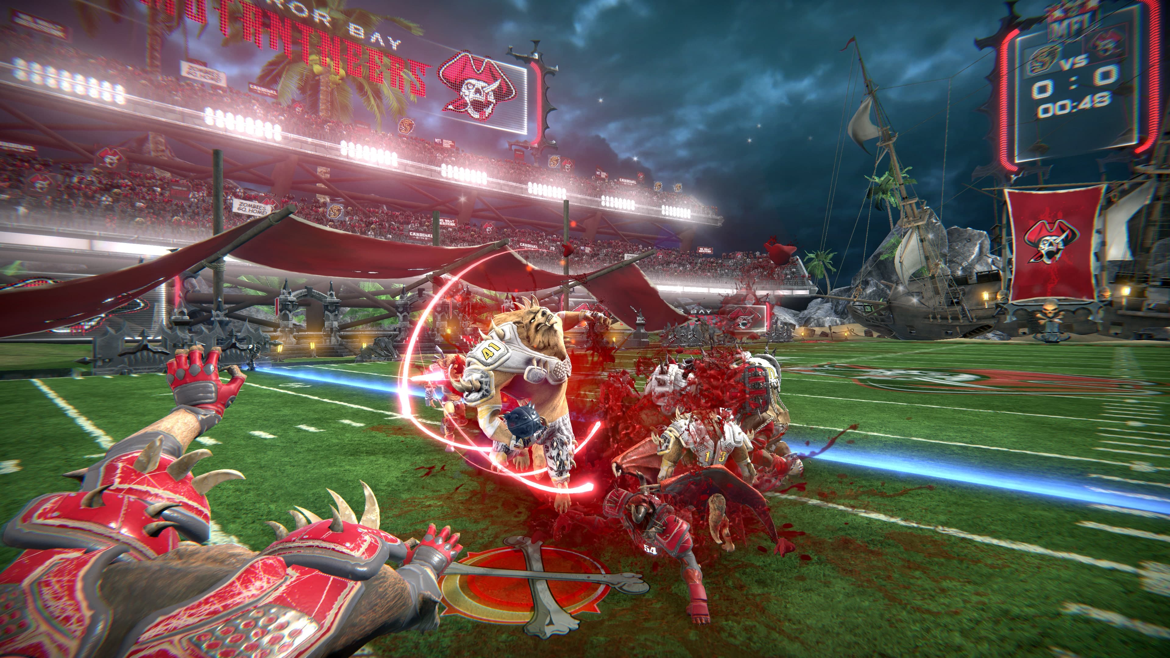 Mutant Football League - Terror Bay Mutantneers: скриншот 1