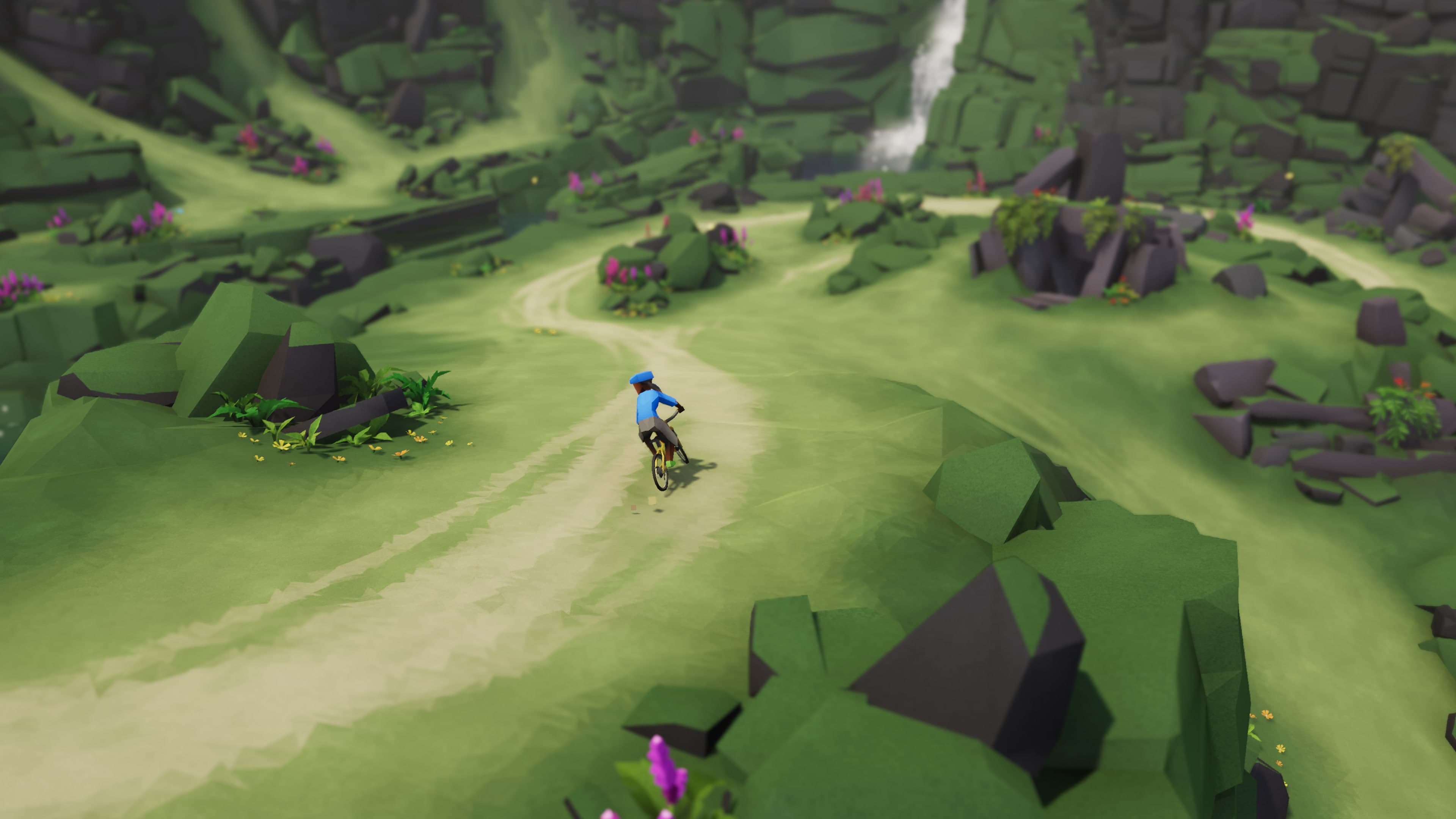 Lonely Mountains: Downhill - Eldfjall Island: скриншот 6