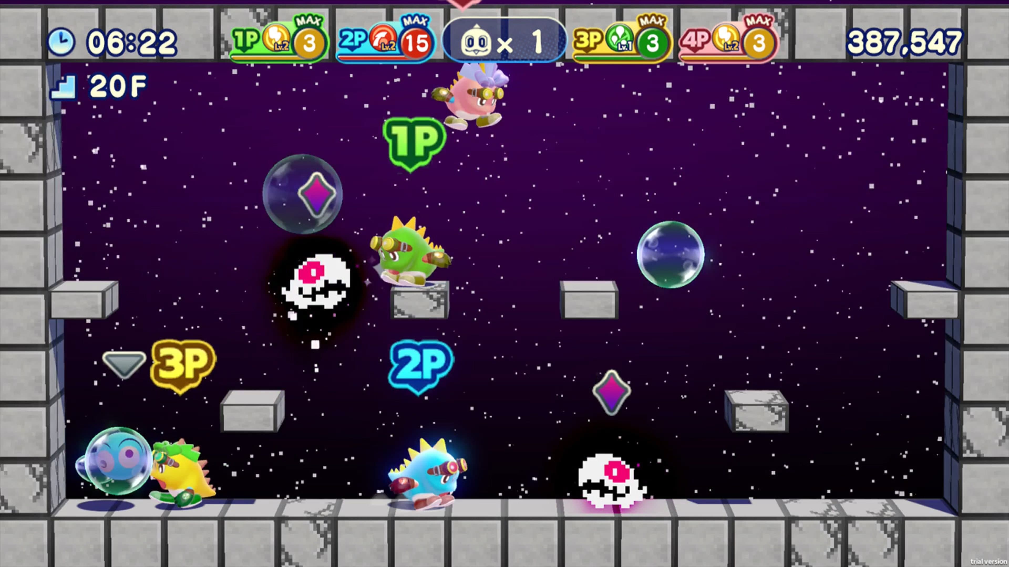 Bubble Bobble 4 Friends: The Baron Is Back!: скриншот 2