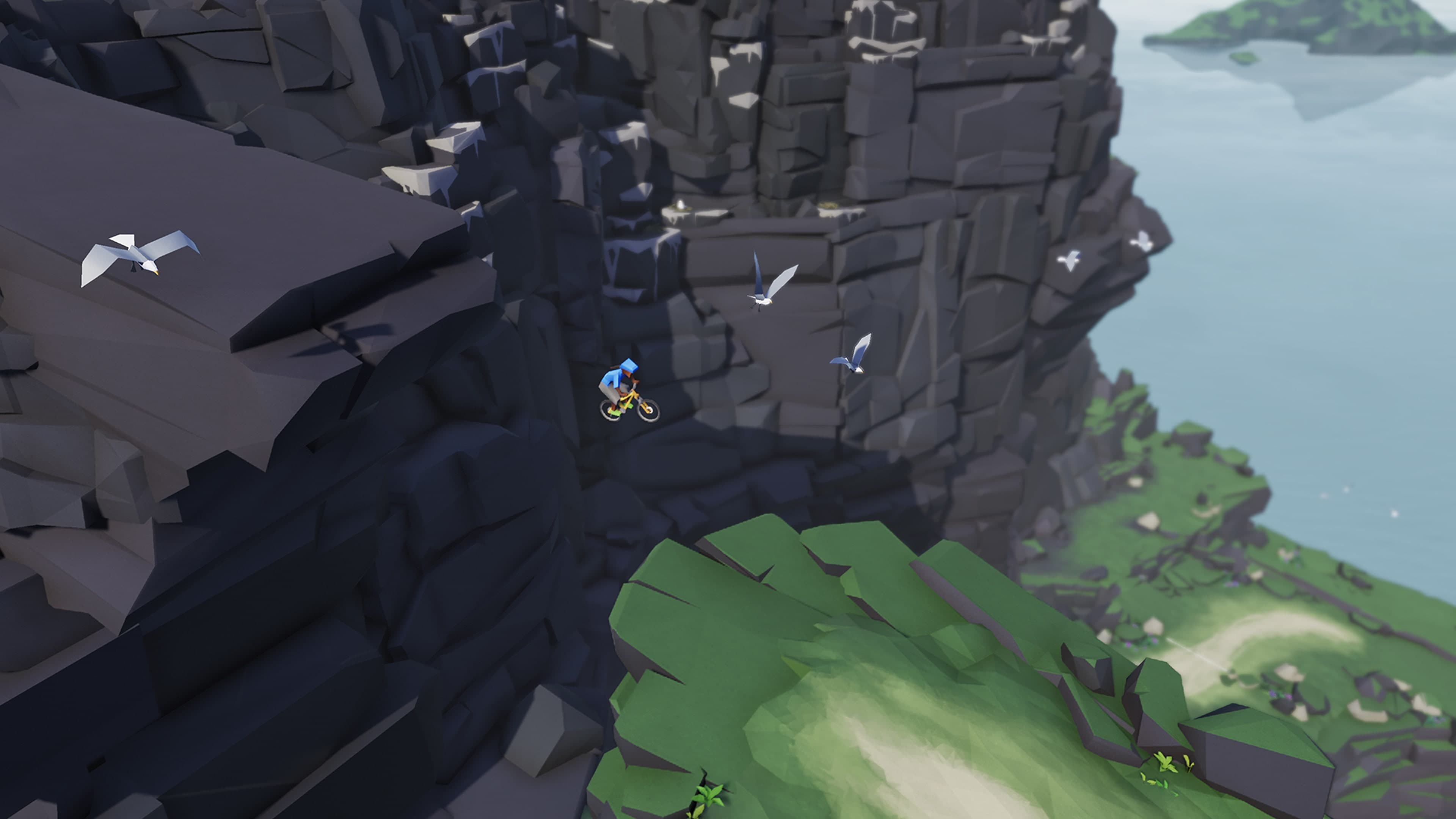 Lonely Mountains: Downhill - Eldfjall Island: скриншот 5