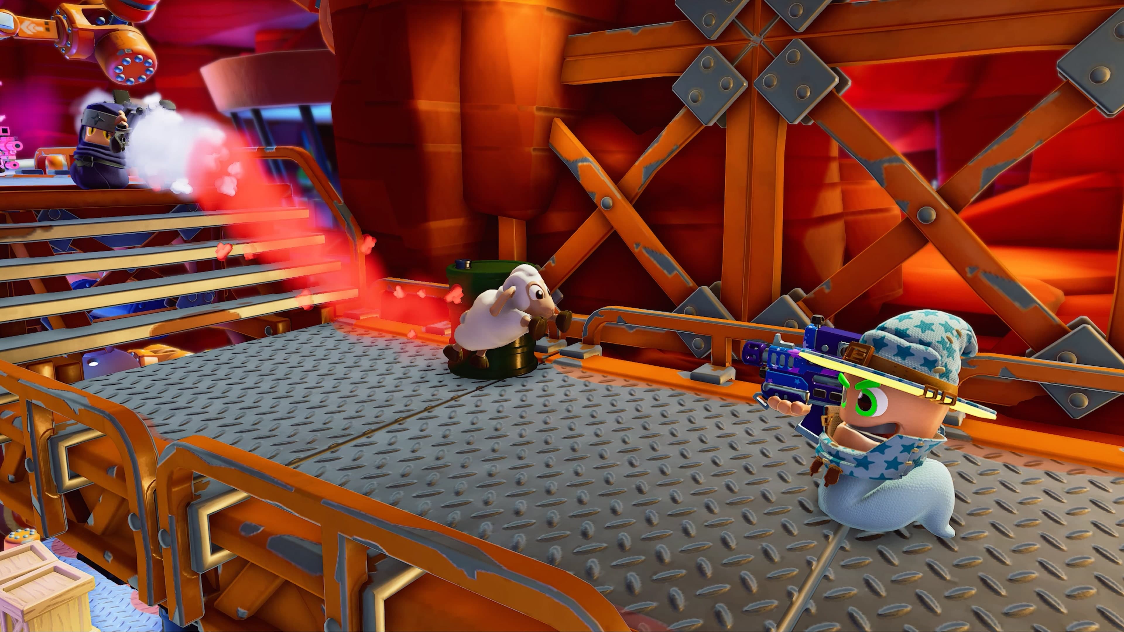 Worms Rumble - Action All-Stars Pack: скриншот 6