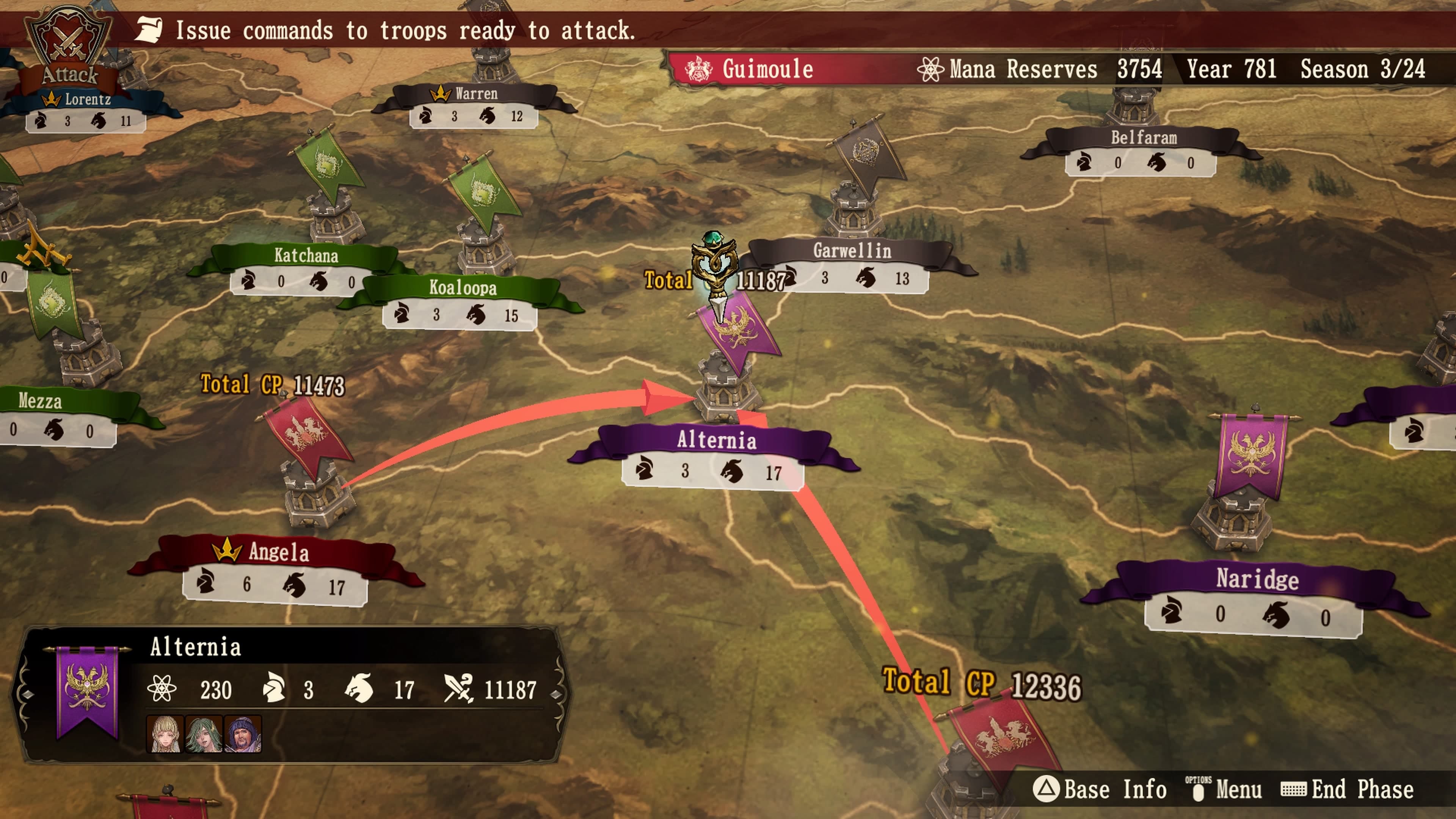 Brigandine: The Legend of Runersia: скриншот 3
