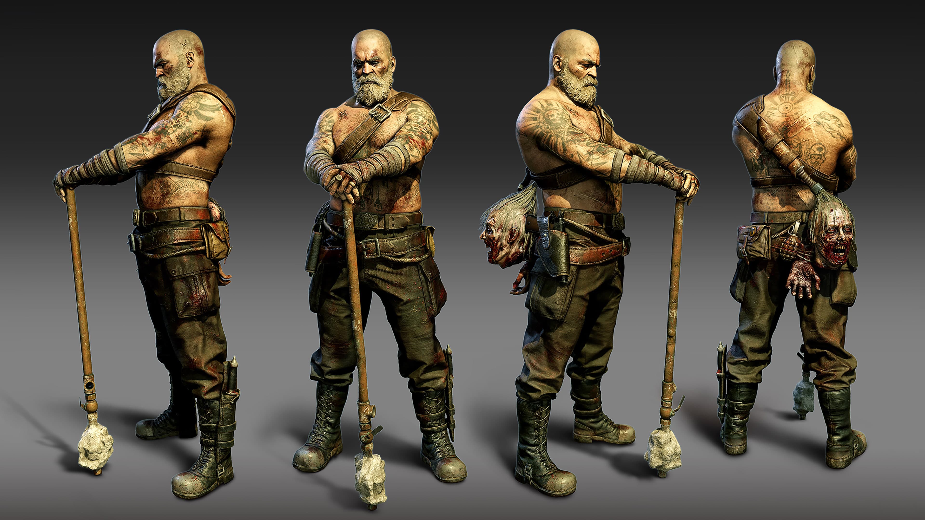 Zombie Army 4: Berserker Boris Outfit: скриншот 2