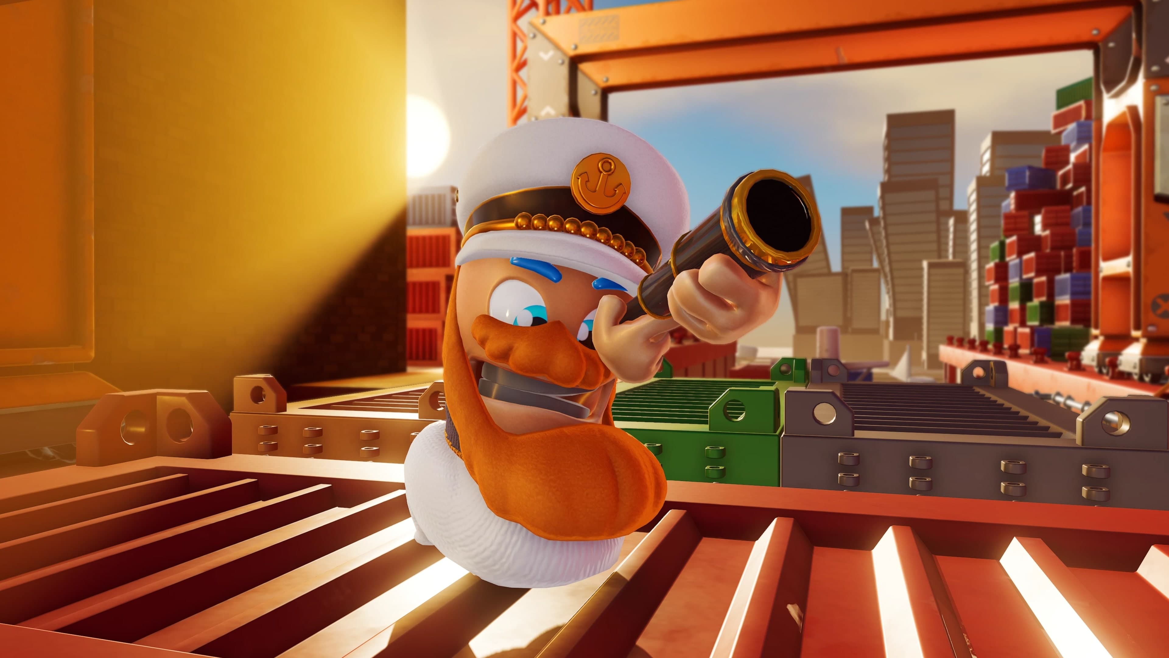 Worms Rumble - Captain & Shark Double Pack: скриншот 1
