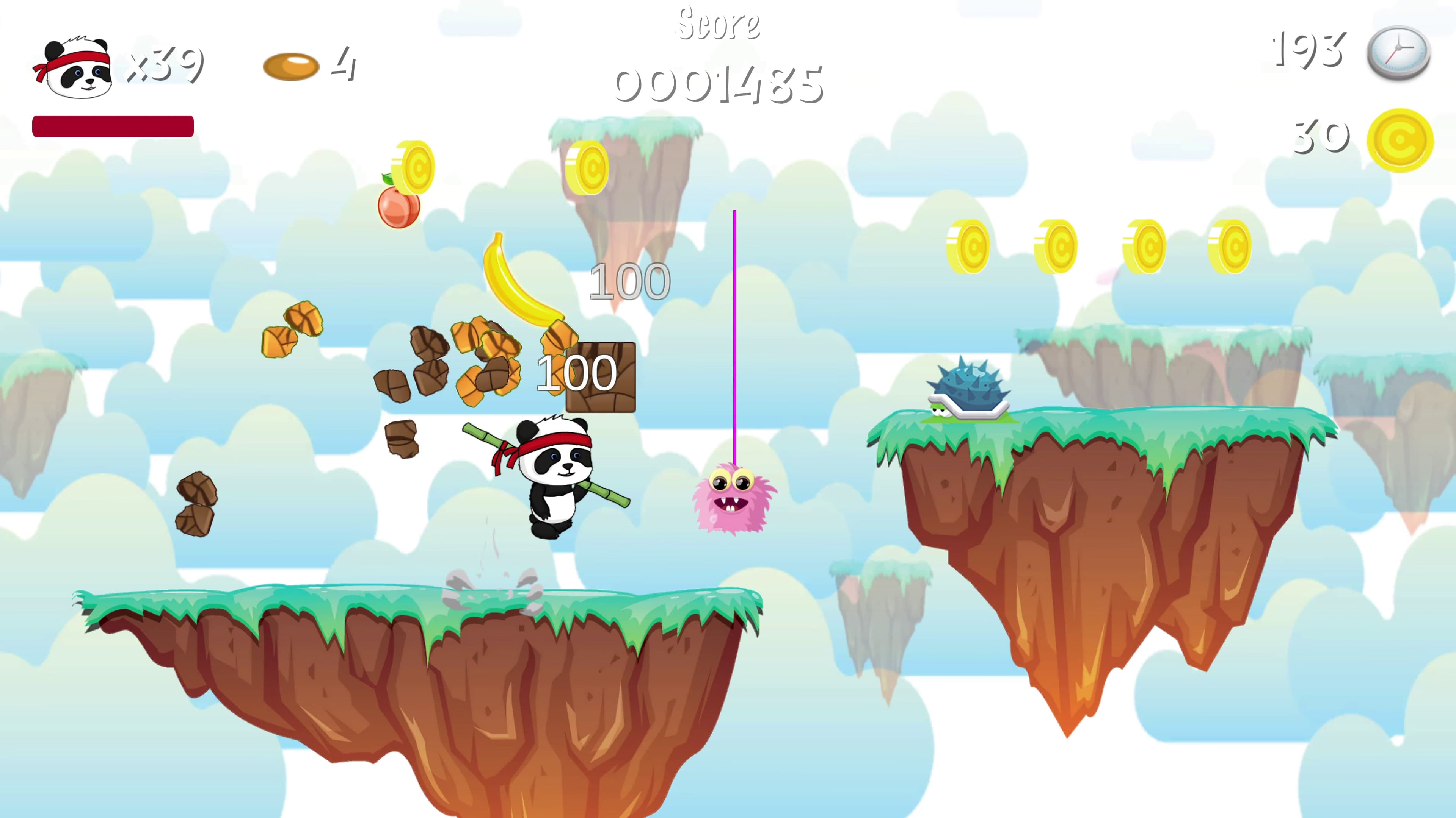 Panda Hero Remastered: скриншот 3