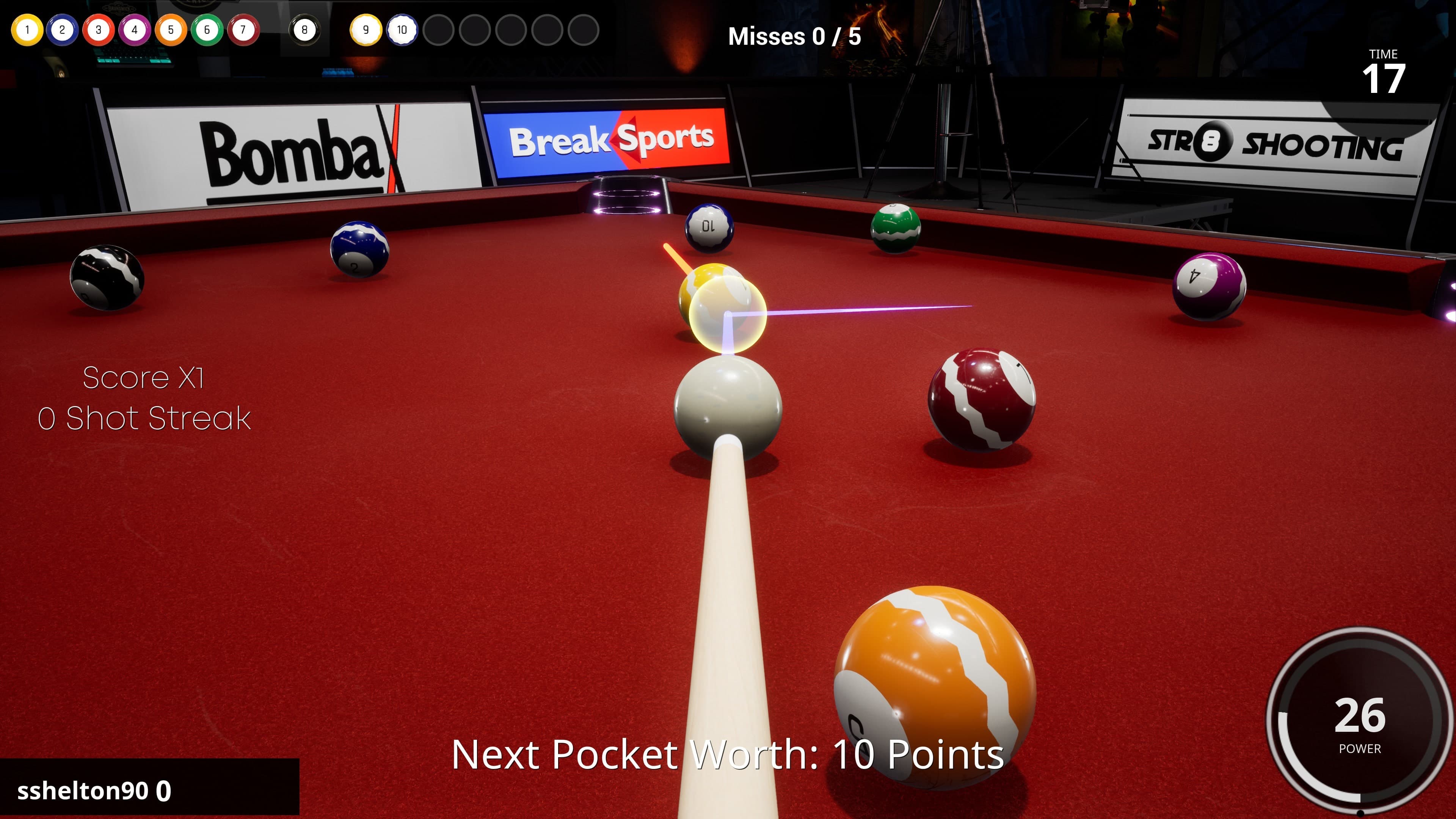 Brunswick Pro Billiards: скриншот 5