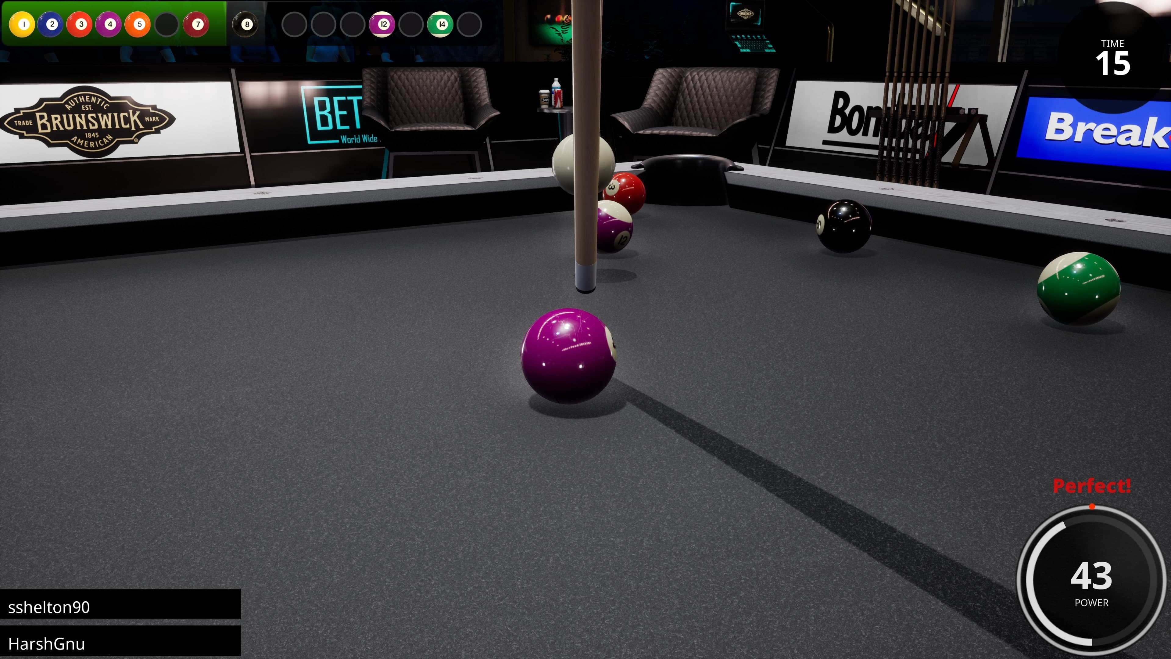 Brunswick Pro Billiards: скриншот 4