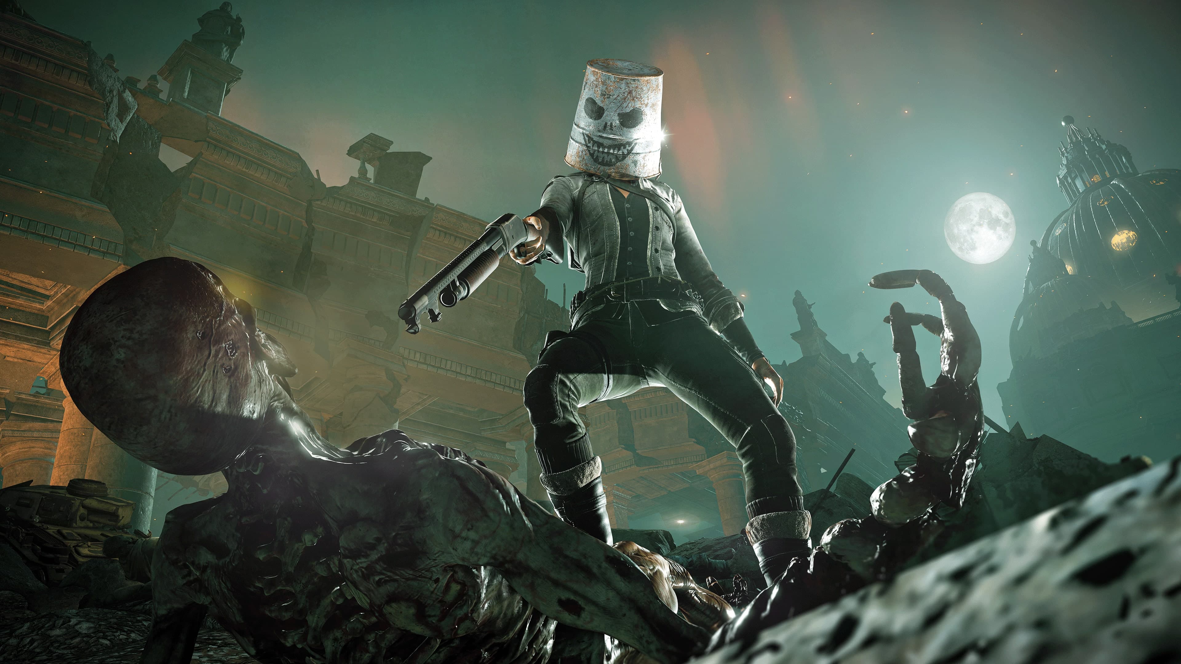 Zombie Army 4: Bucket Headgear Bundle: скриншот 3