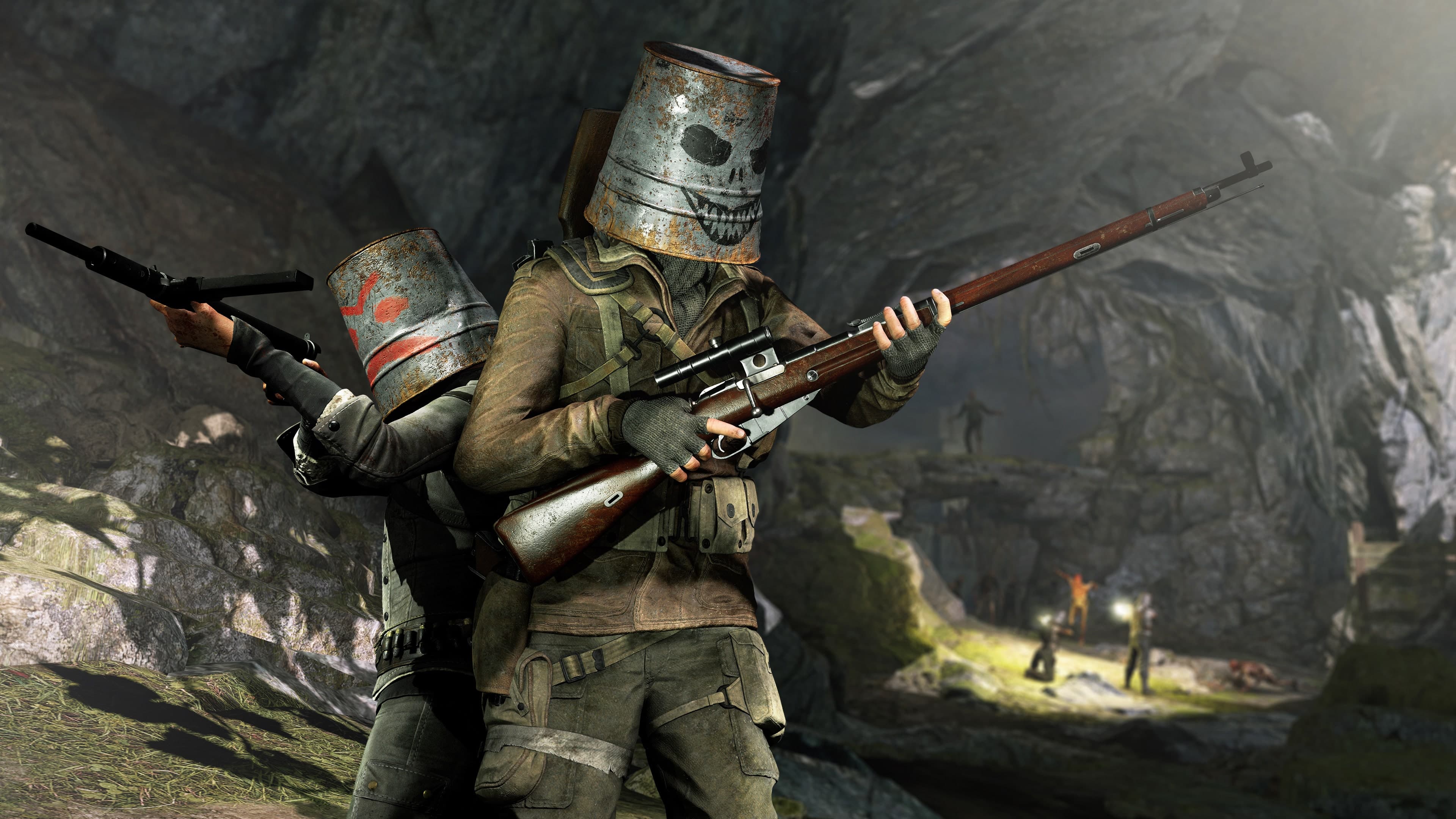 Zombie Army 4: Bucket Headgear Bundle: скриншот 4
