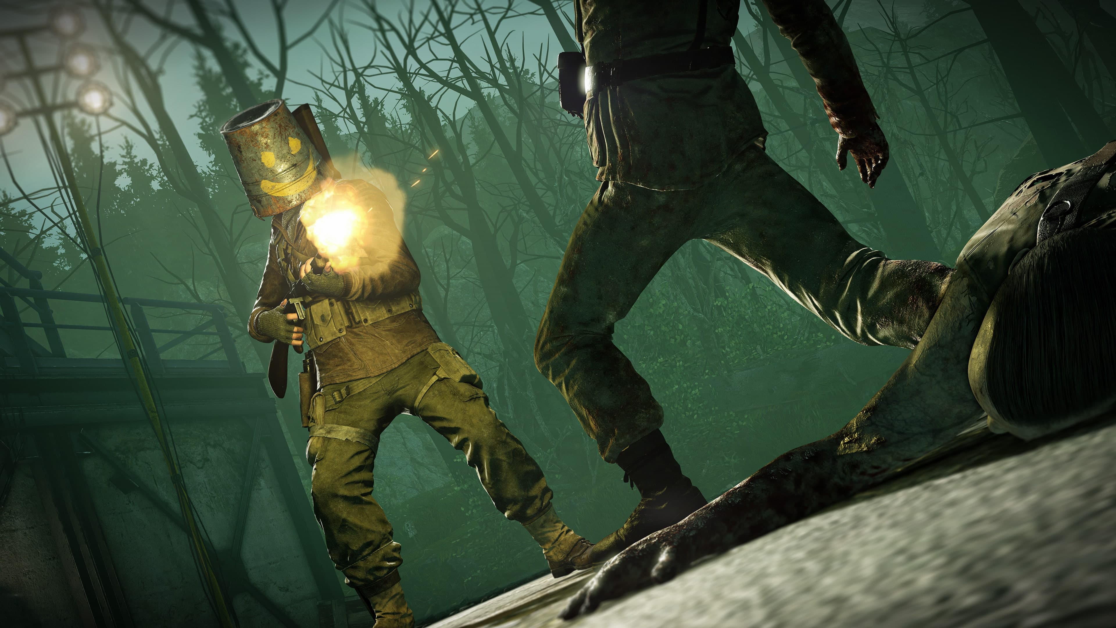 Zombie Army 4: Bucket Headgear Bundle: скриншот 5