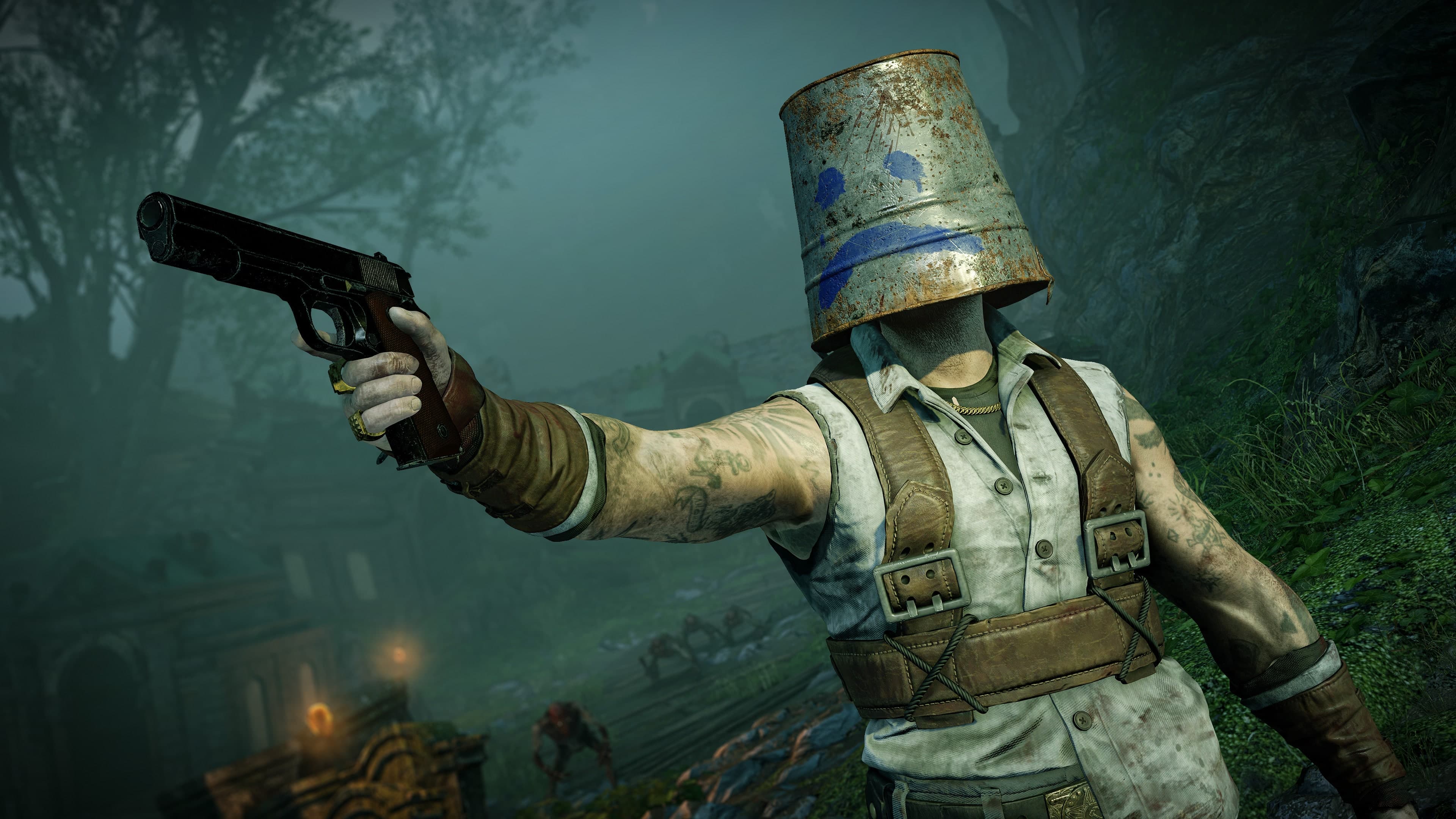 Zombie Army 4: Bucket Headgear Bundle: скриншот 6