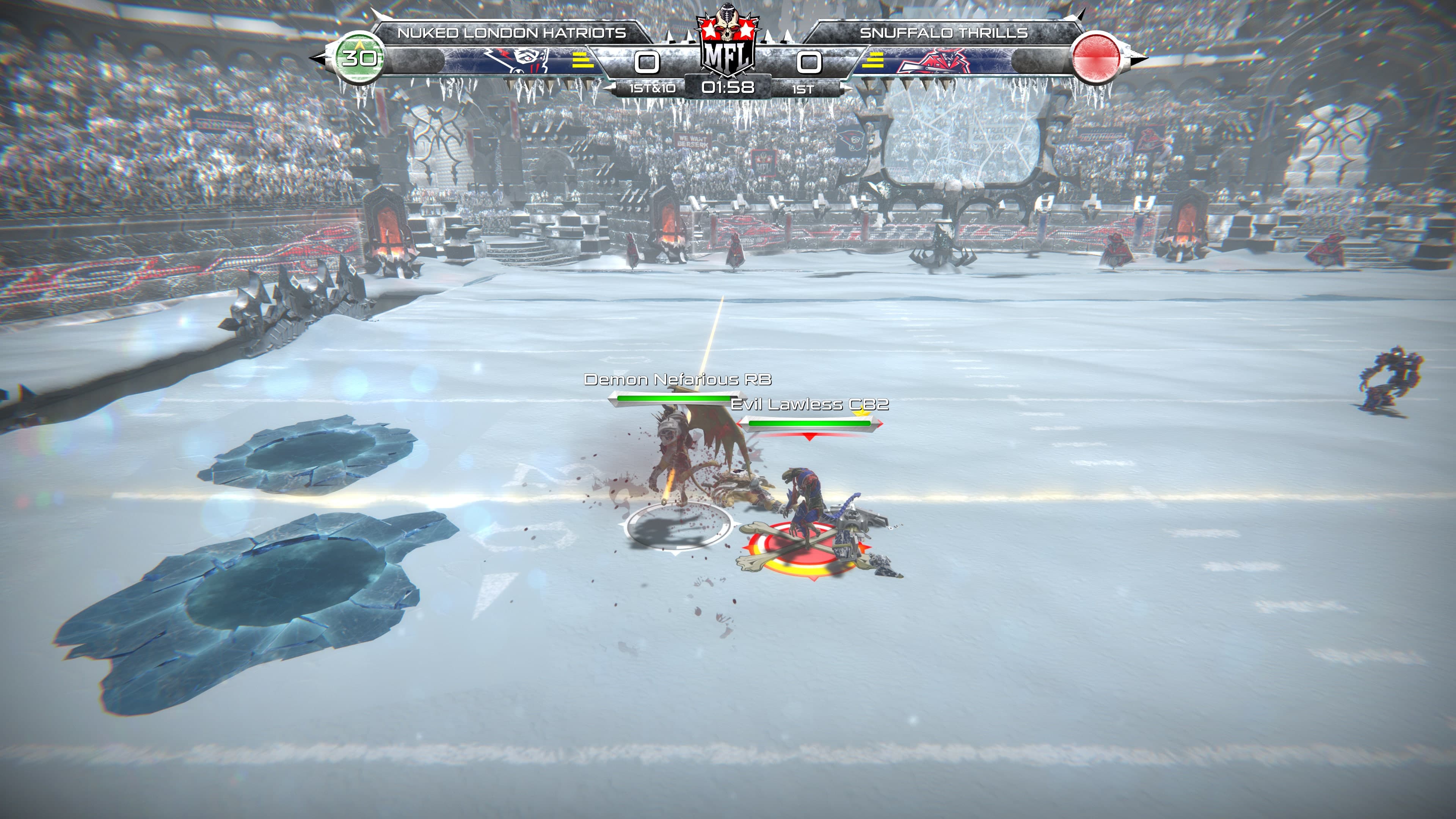 Mutant Football League - Snuffalo Thrills: скриншот 2