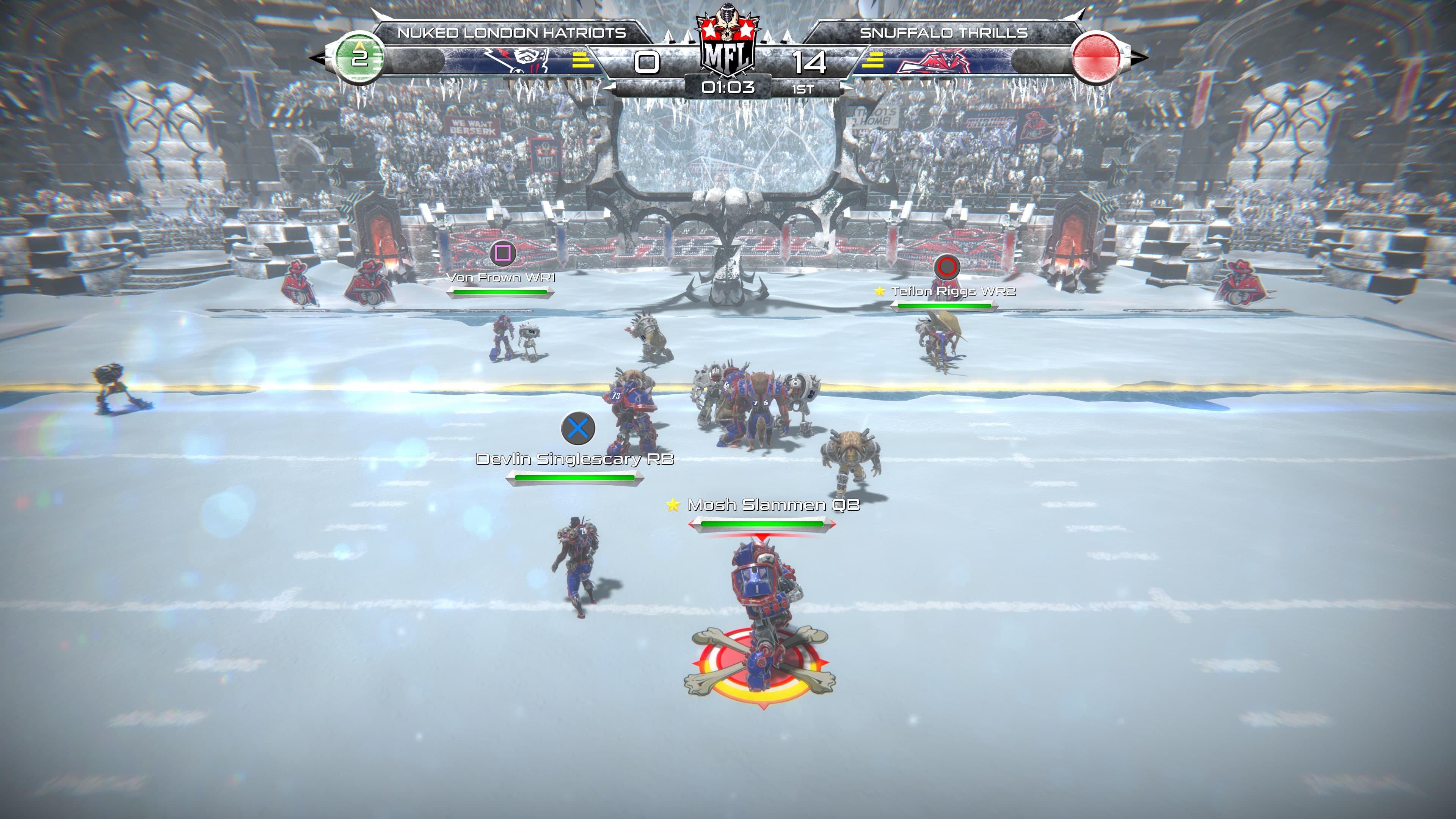 Mutant Football League - Snuffalo Thrills: скриншот 5