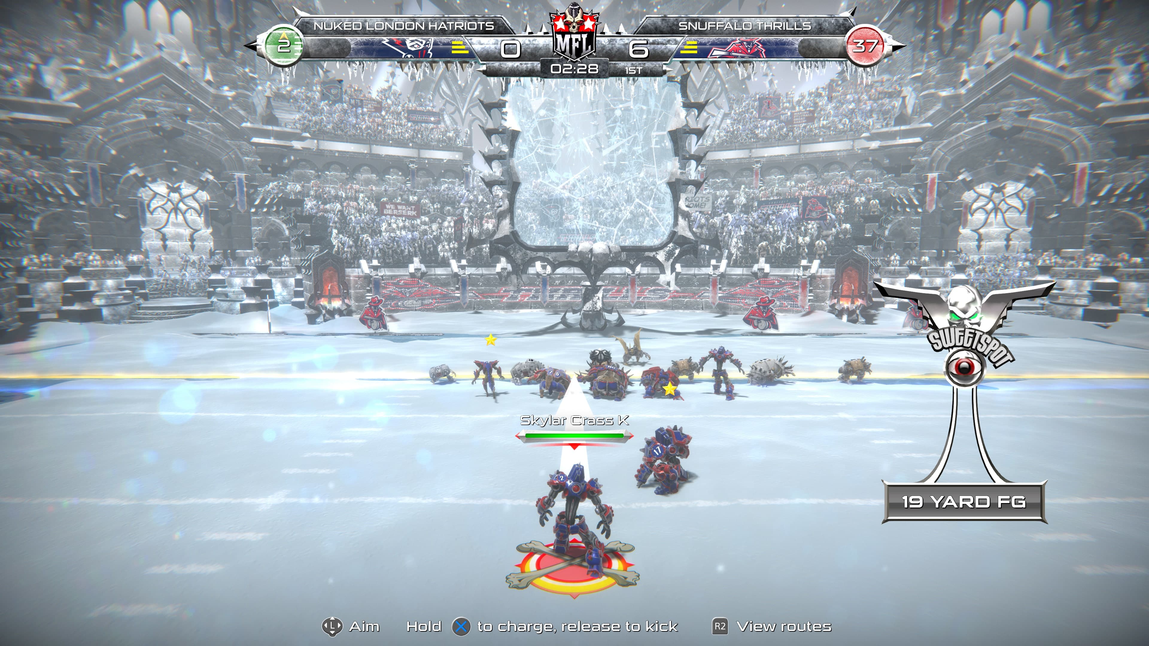 Mutant Football League - Snuffalo Thrills: скриншот 6