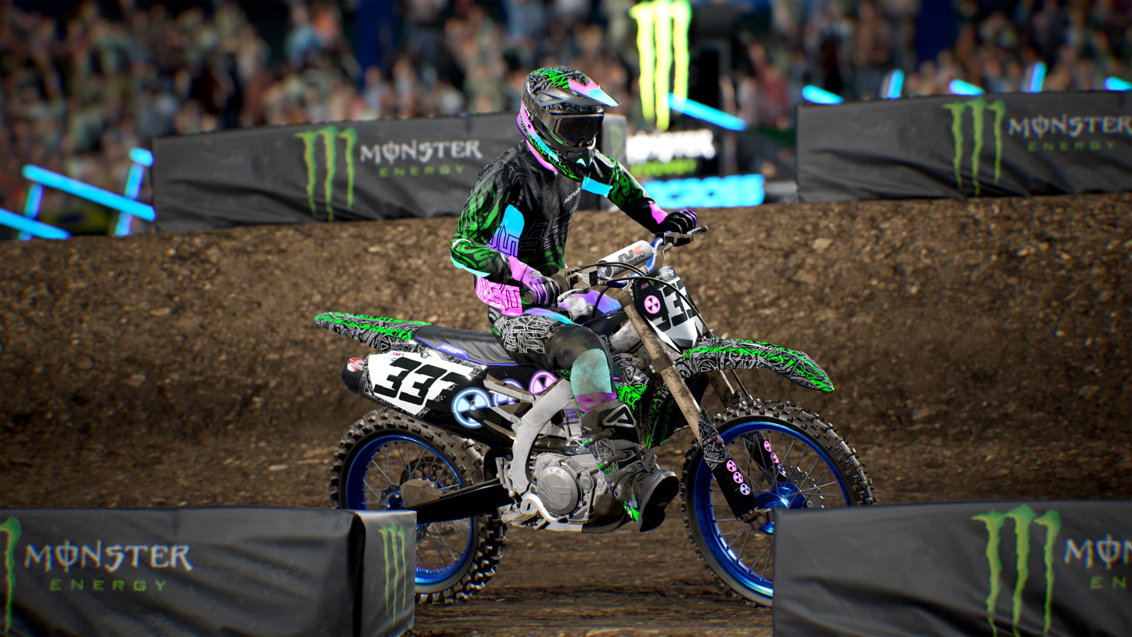 Monster Energy Supercross 4 - Customization Pack Neon: скриншот 3