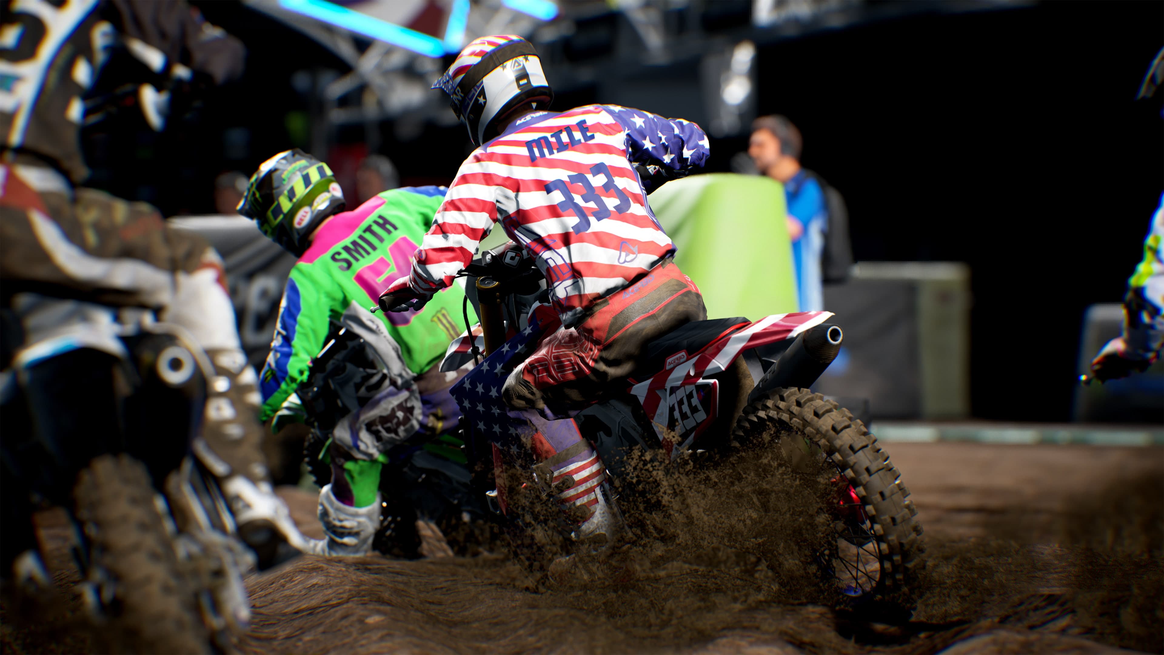 Monster Energy Supercross 4 - Customization Pack Patriot: скриншот 6