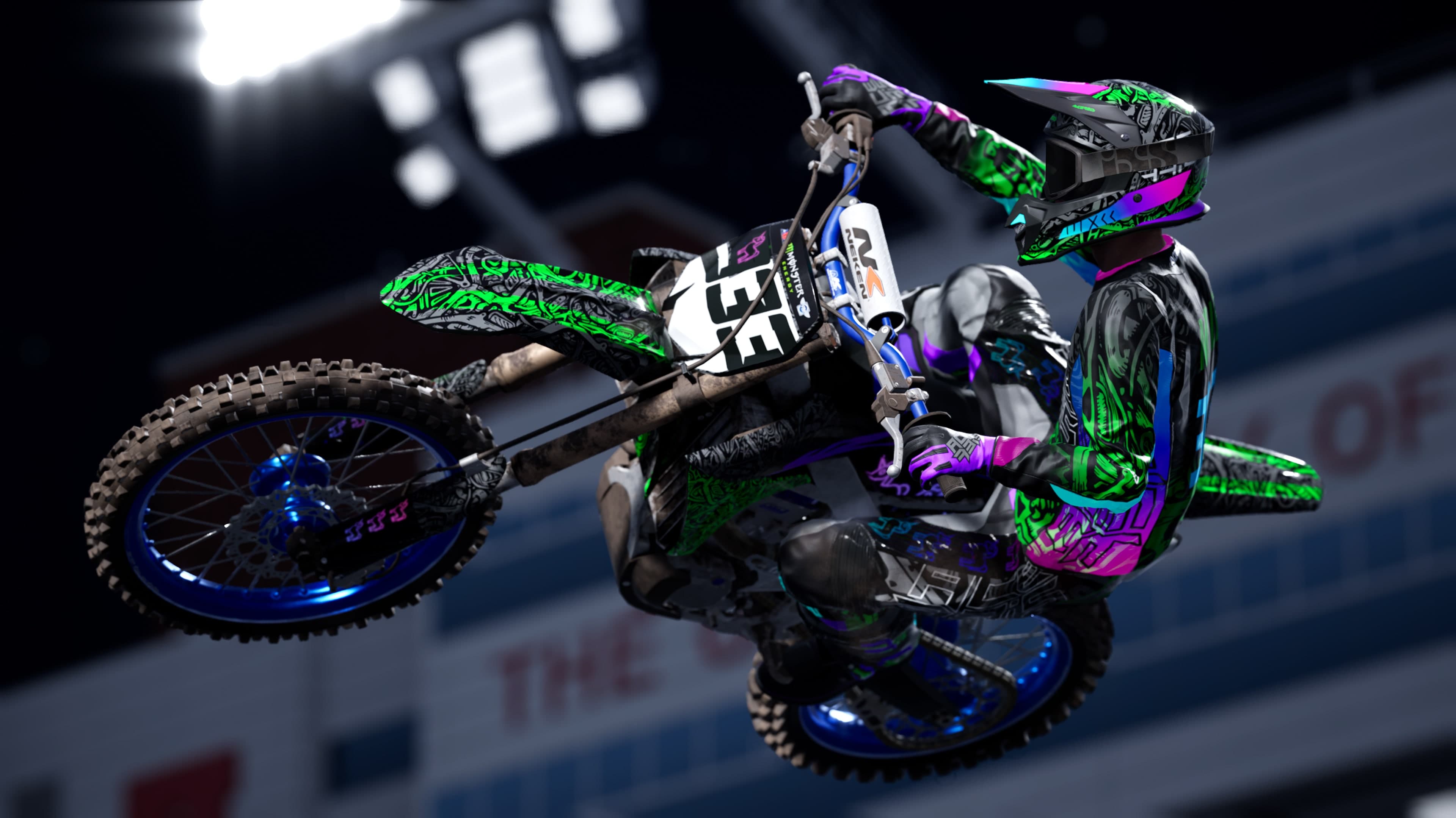 Monster Energy Supercross 4 - Customization Pack Neon: скриншот 1