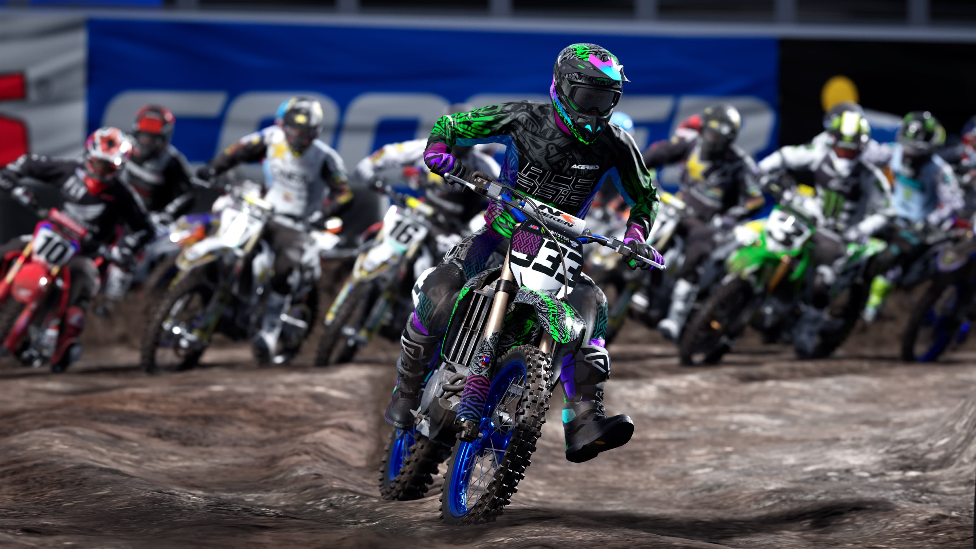 Monster Energy Supercross 4 - Customization Pack Neon: скриншот 2