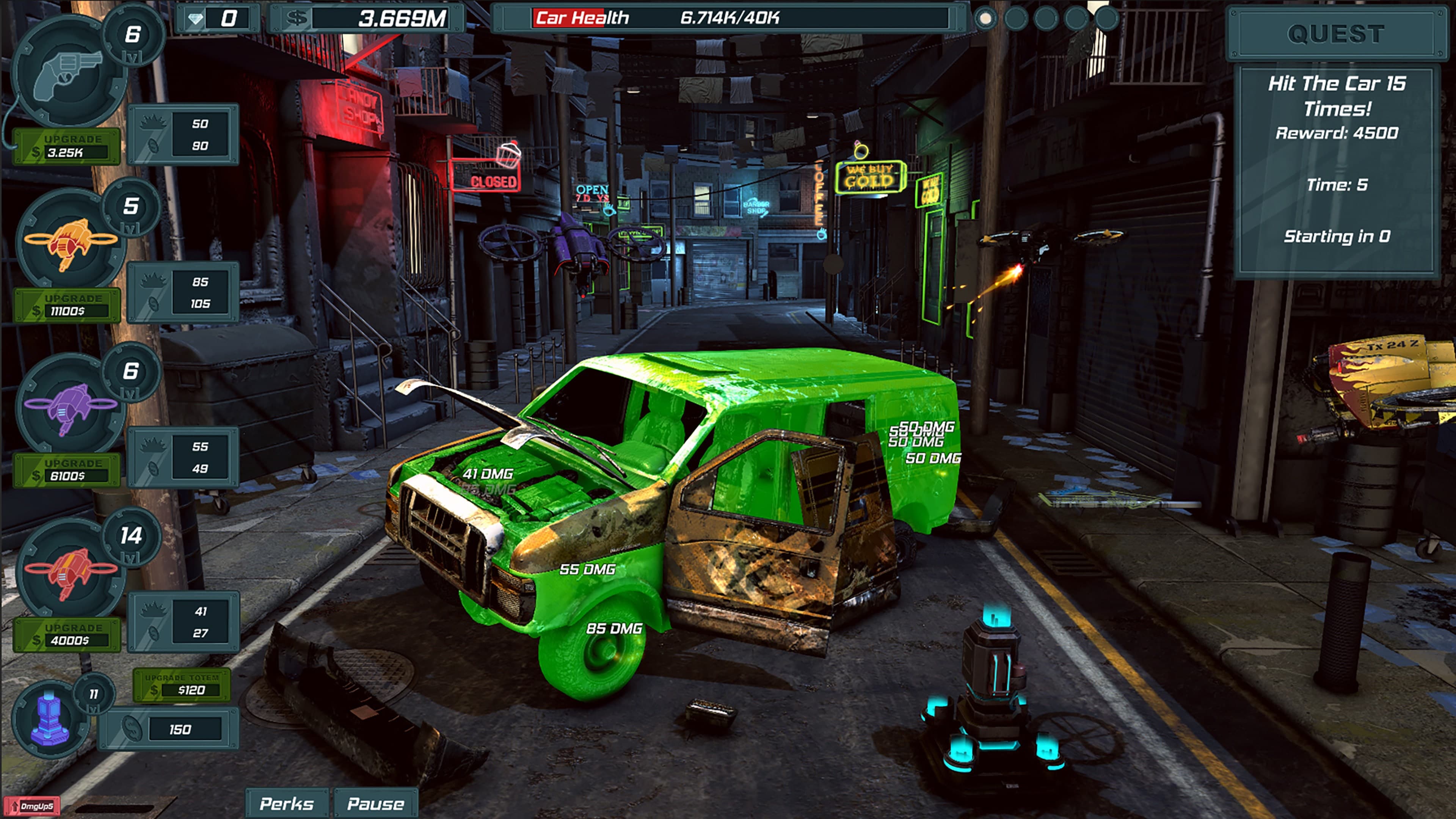 Car Demolition Clicker: скриншот 3