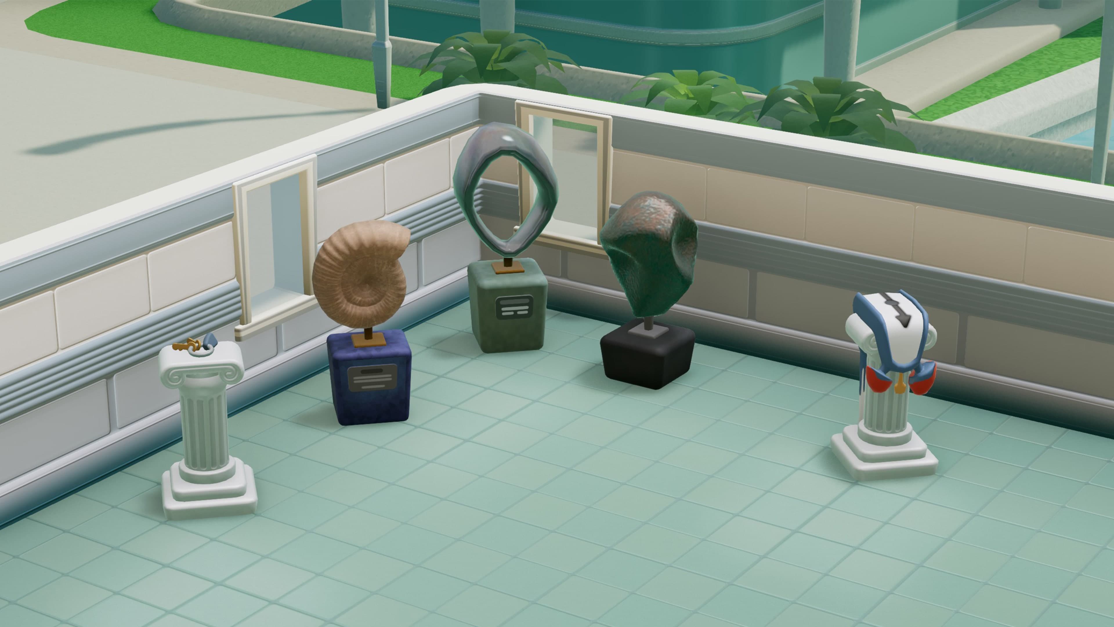 Two Point Hospital: Exhibition Items Pack: скриншот 1