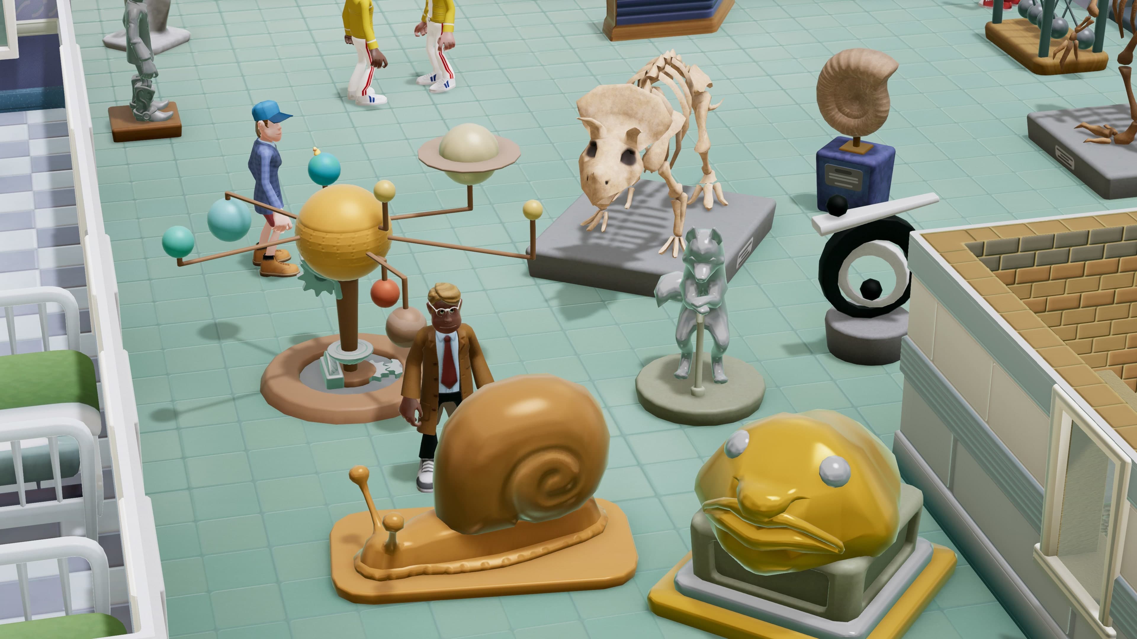 Two Point Hospital: Exhibition Items Pack: скриншот 2