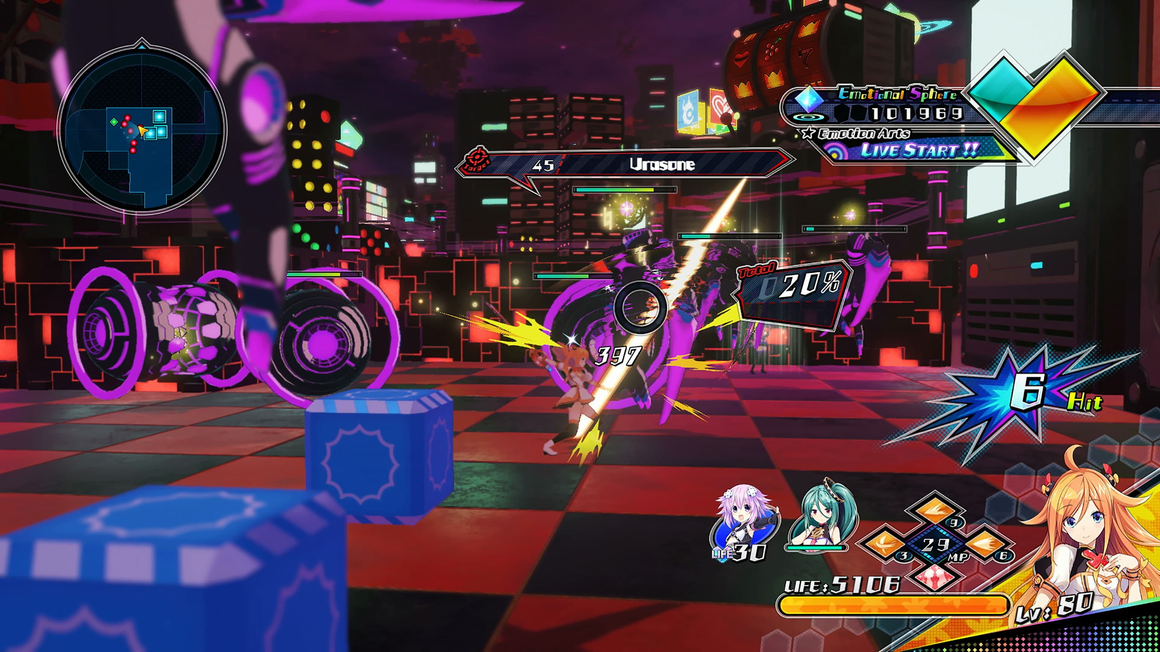 Neptunia Virtual Stars: скриншот 3