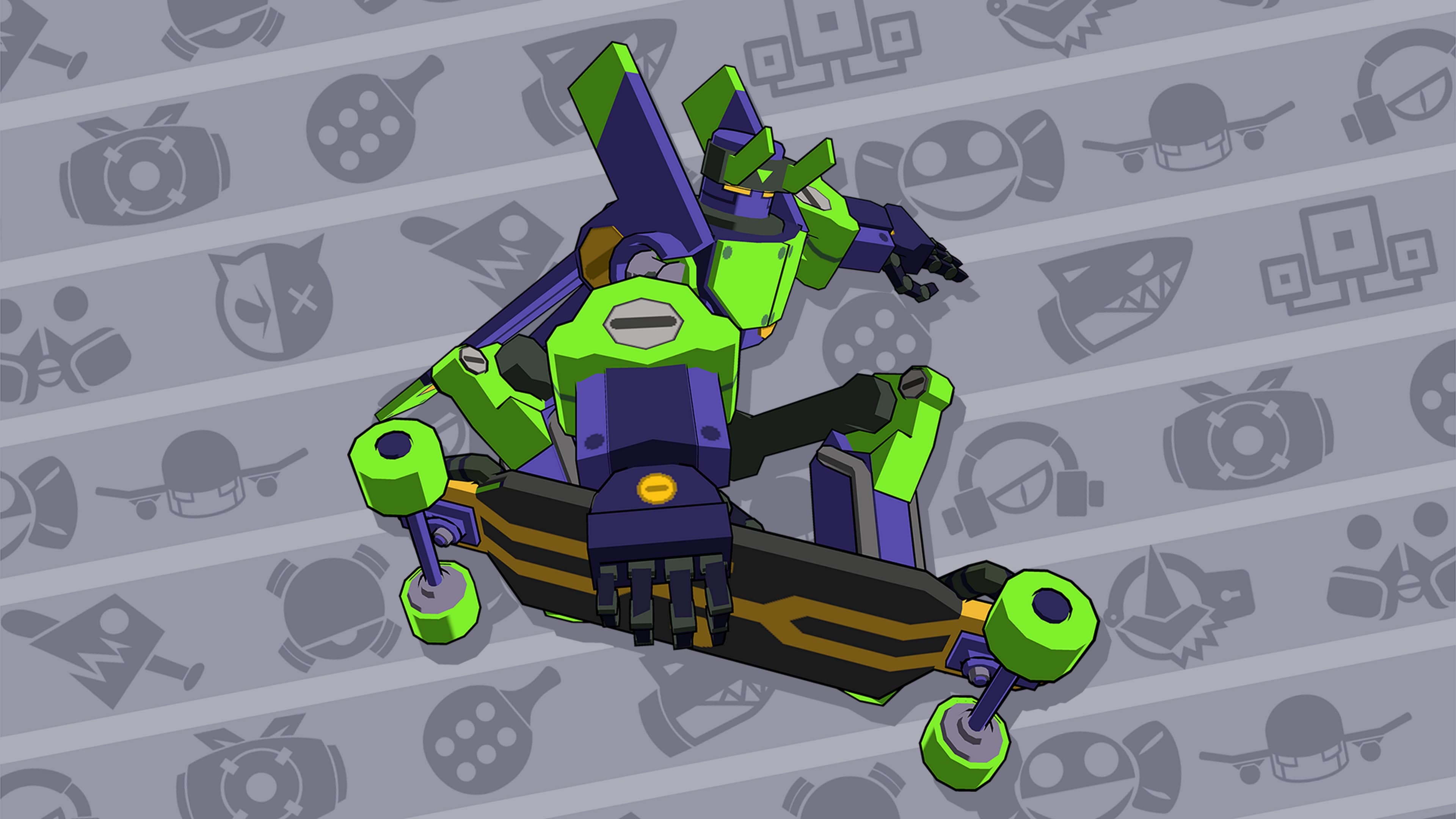 Insectoid Loneriding Mechranger Outfit For Switch: скриншот 6
