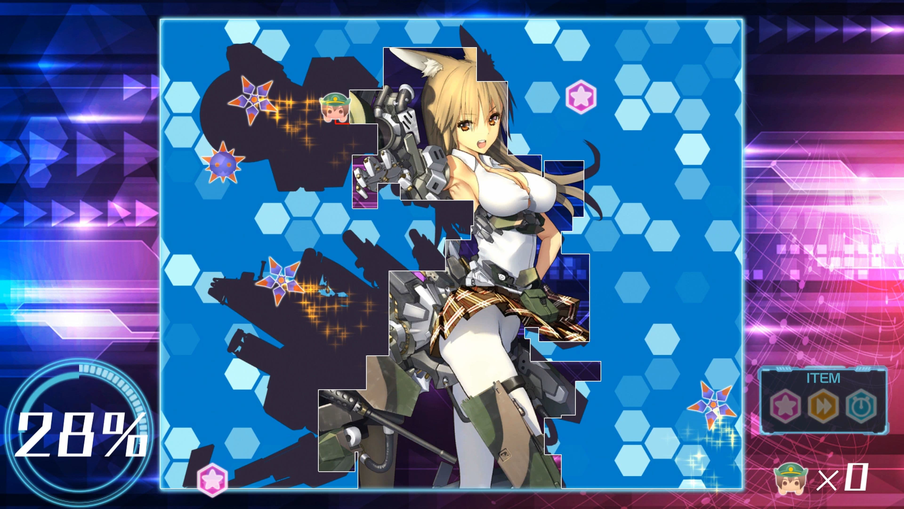 Bishoujo Battle Cyber Panic!: скриншот 1