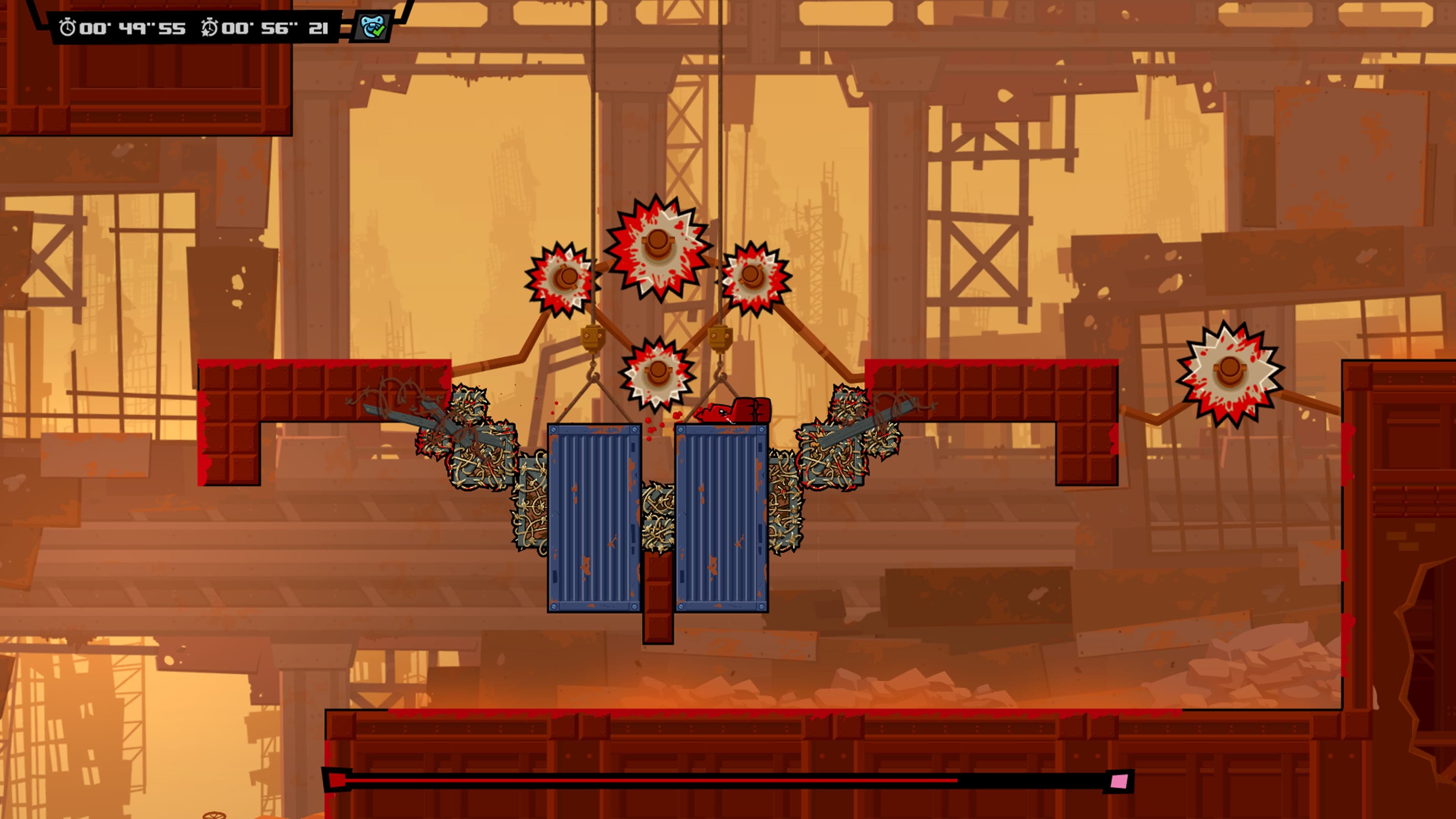 Super Meat Boy Forever: скриншот 3