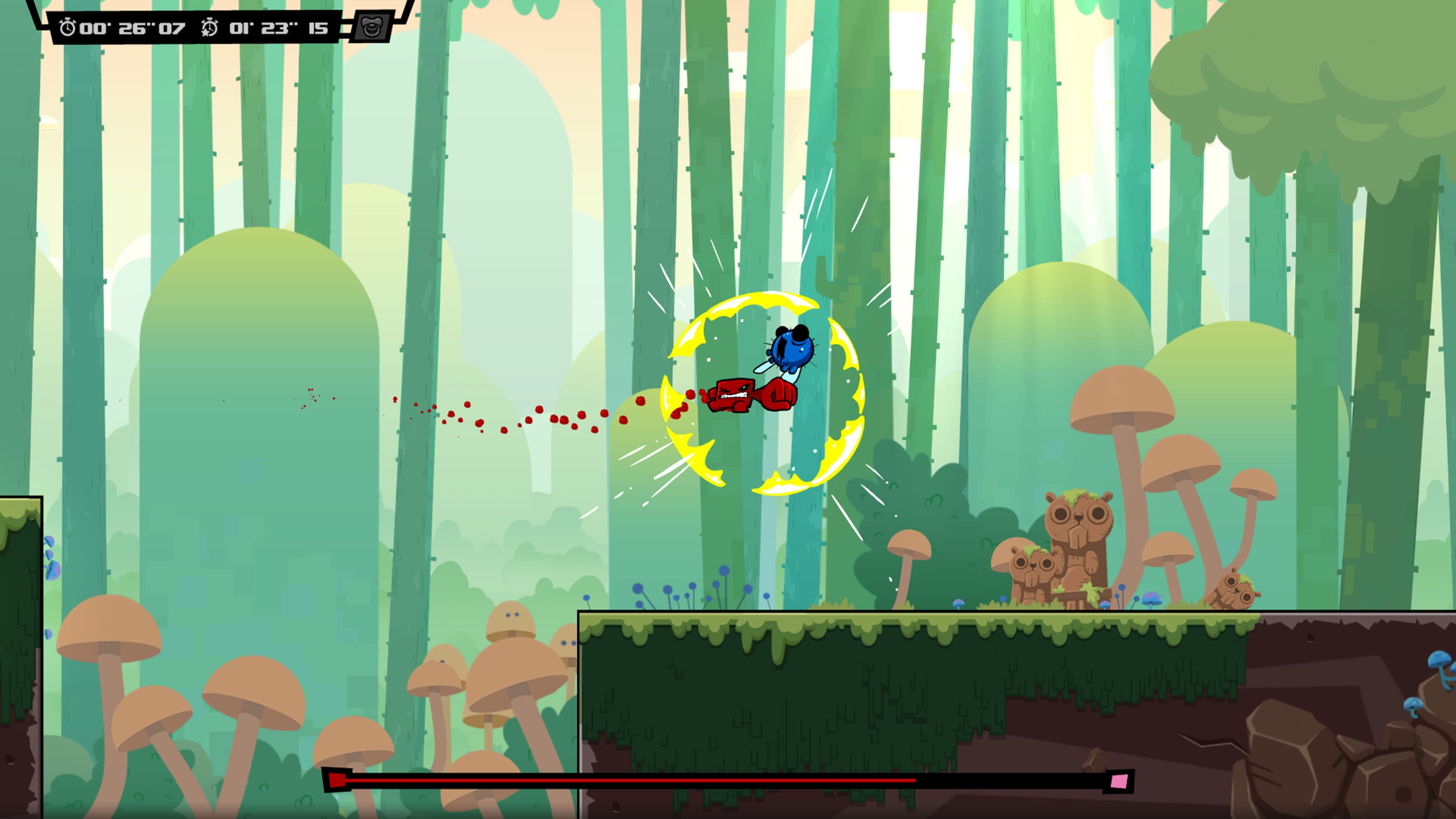 Super Meat Boy Forever: скриншот 4