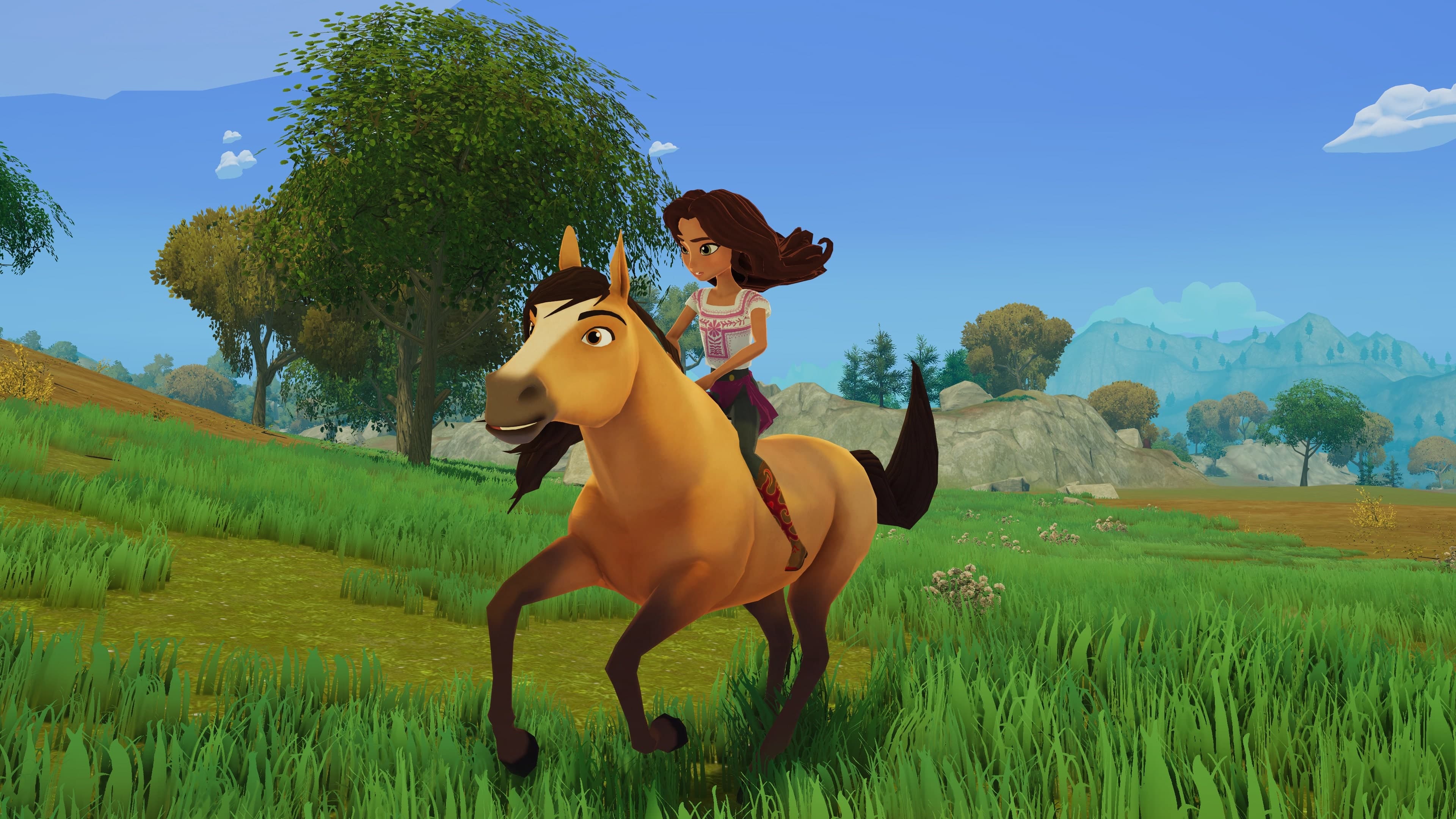 DreamWorks Spirit Lucky's Big Adventure: скриншот 1