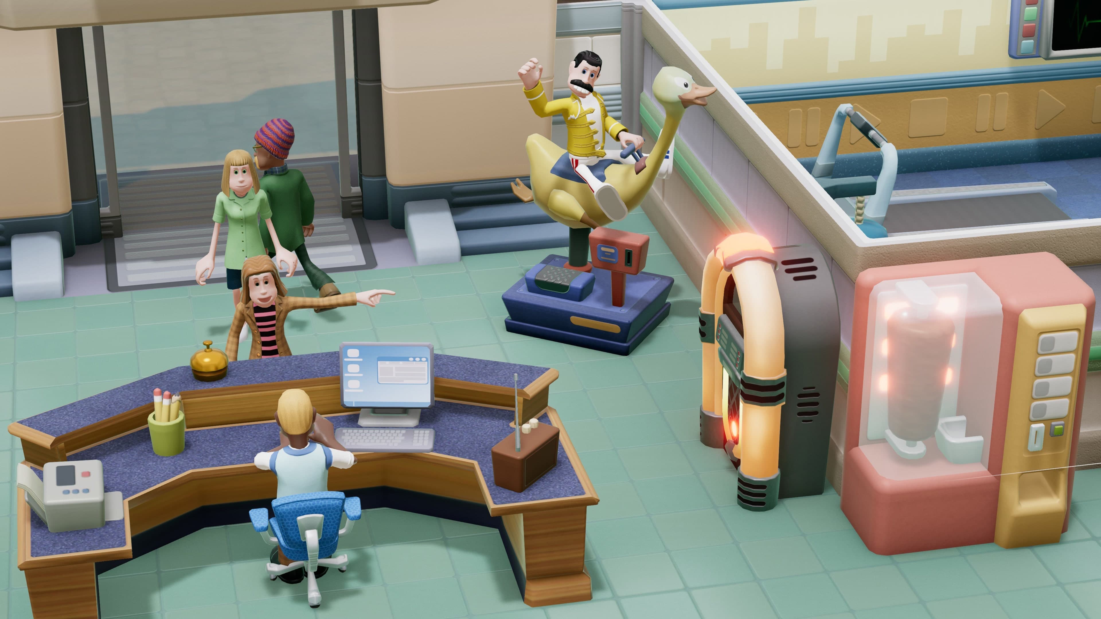 Two Point Hospital: Retro Items Pack: скриншот 2