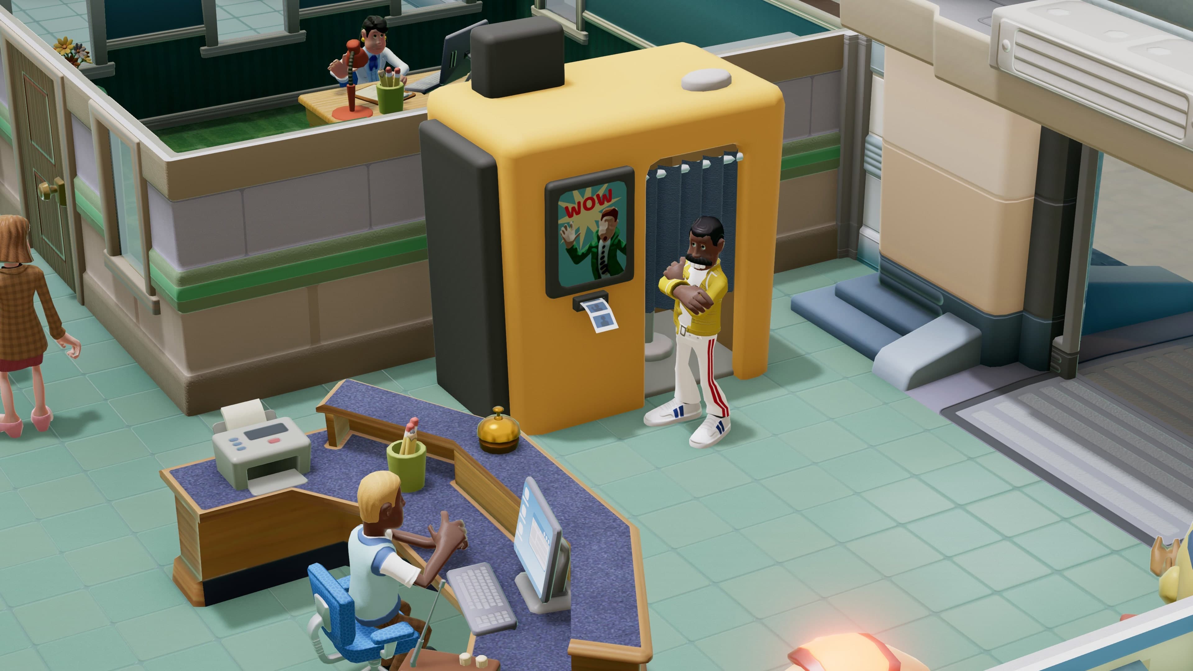 Two Point Hospital: Retro Items Pack: скриншот 3