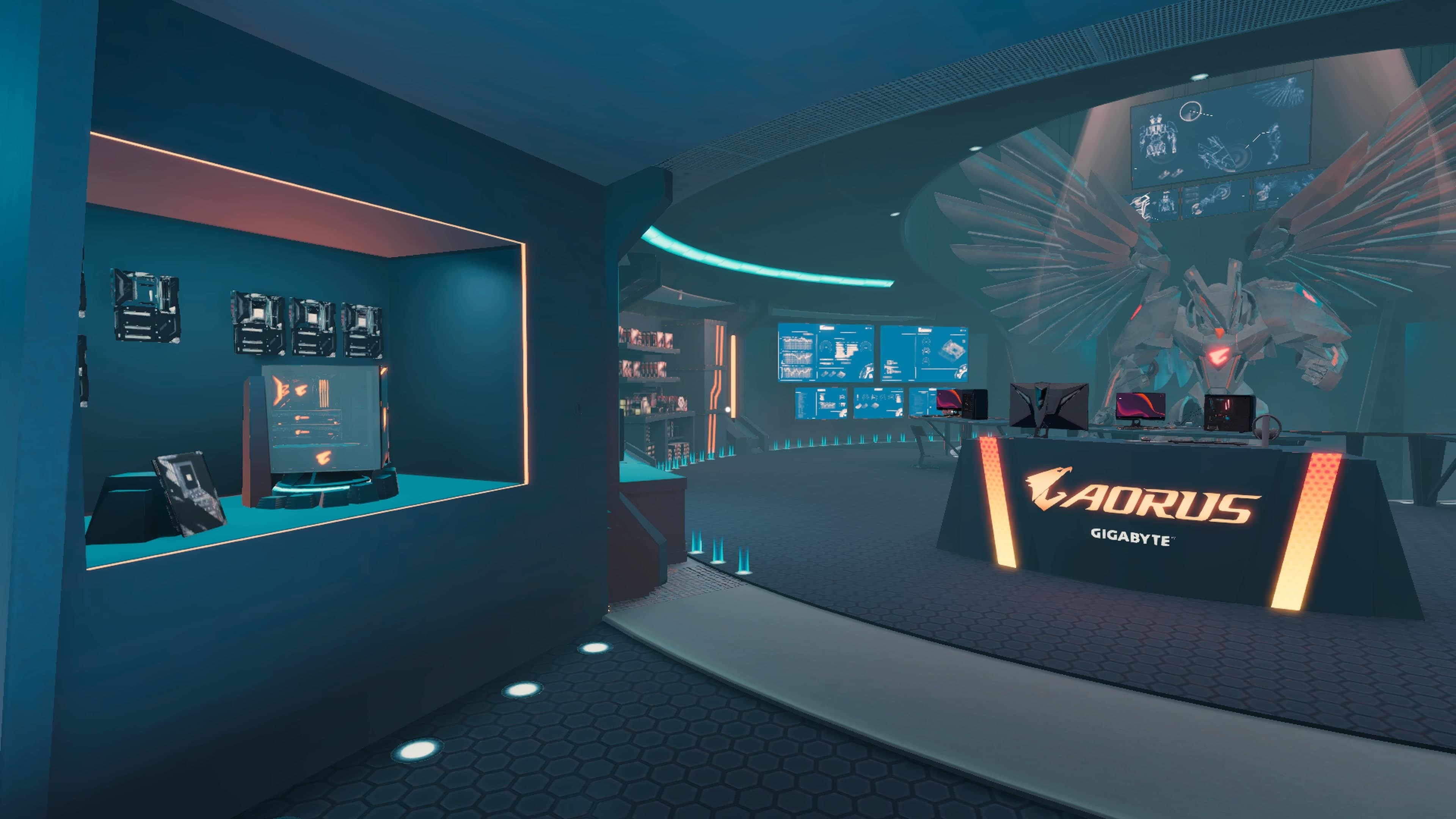 PC Building Simulator AORUS Workshop: скриншот 2