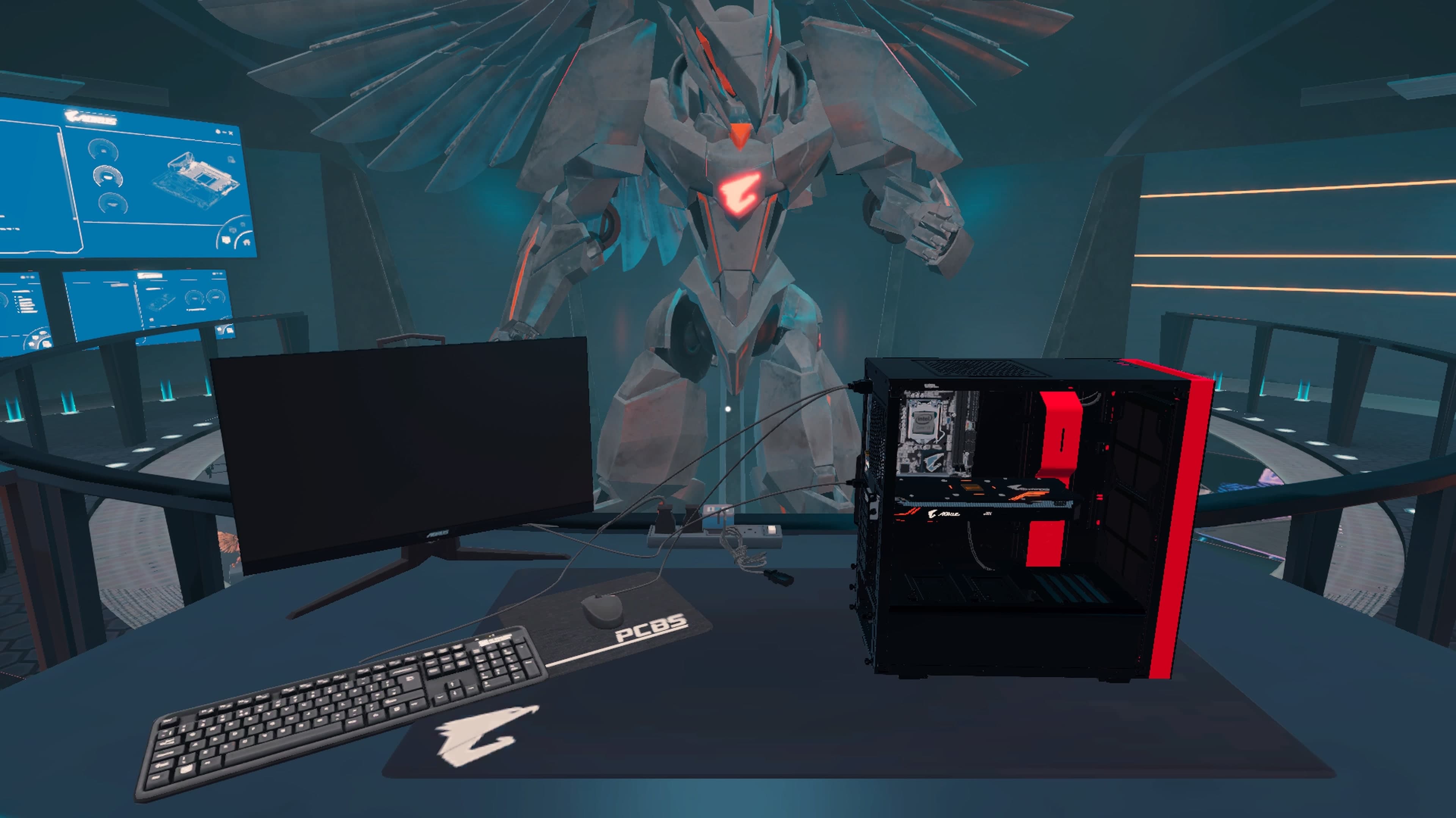 PC Building Simulator AORUS Workshop: скриншот 1