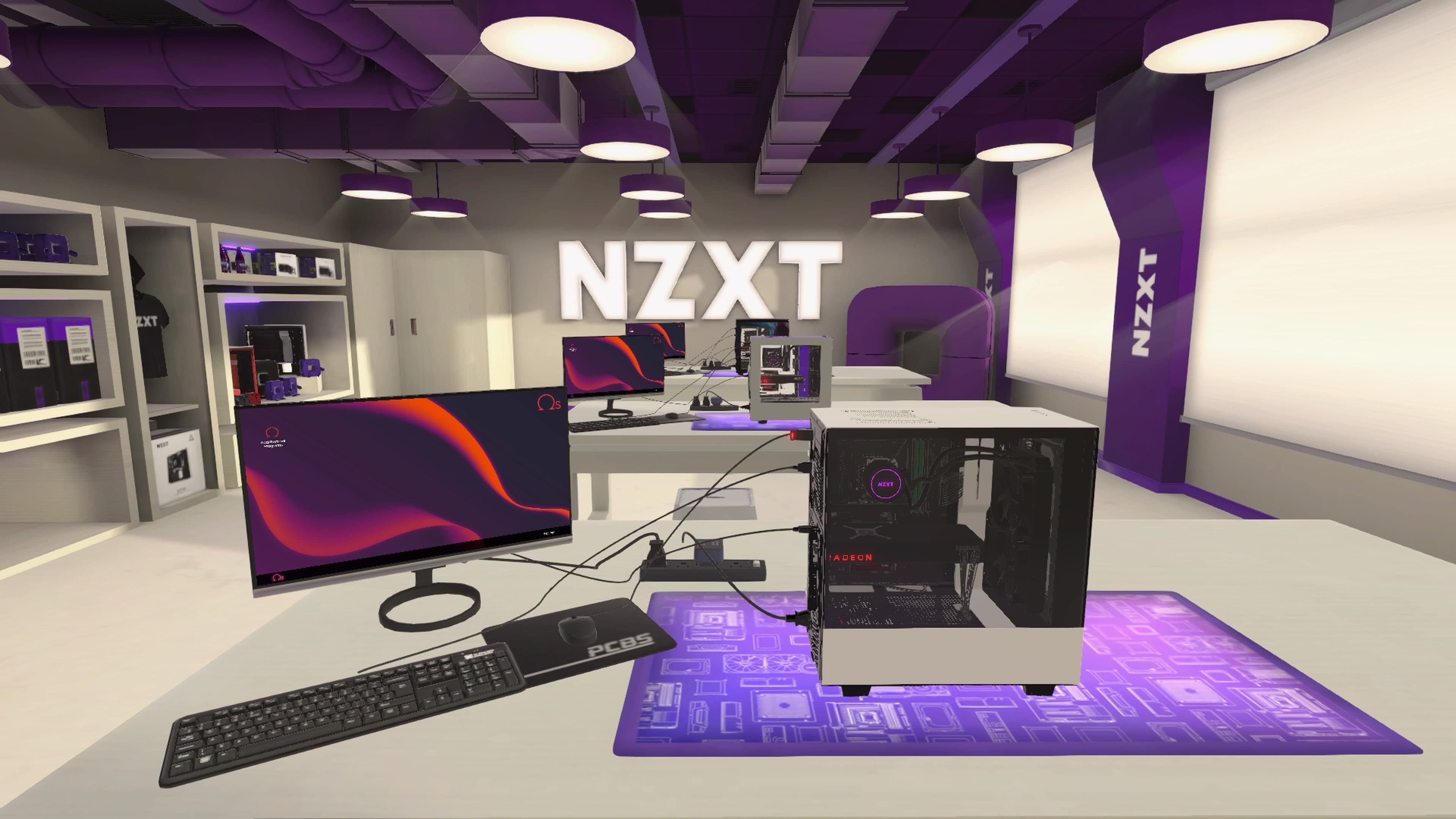 PC Building Simulator NZXT Workshop: скриншот 4