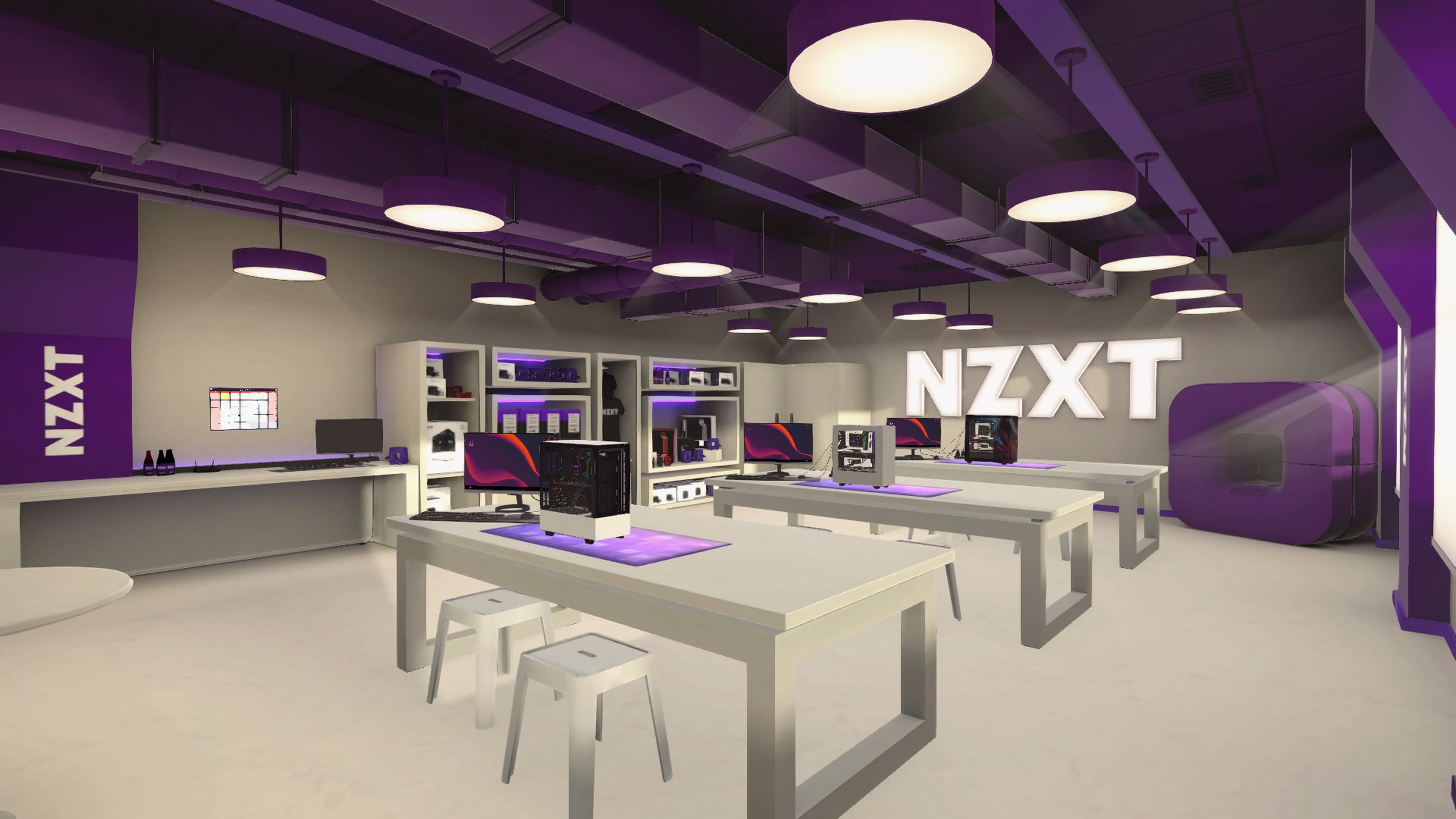 PC Building Simulator NZXT Workshop: скриншот 1