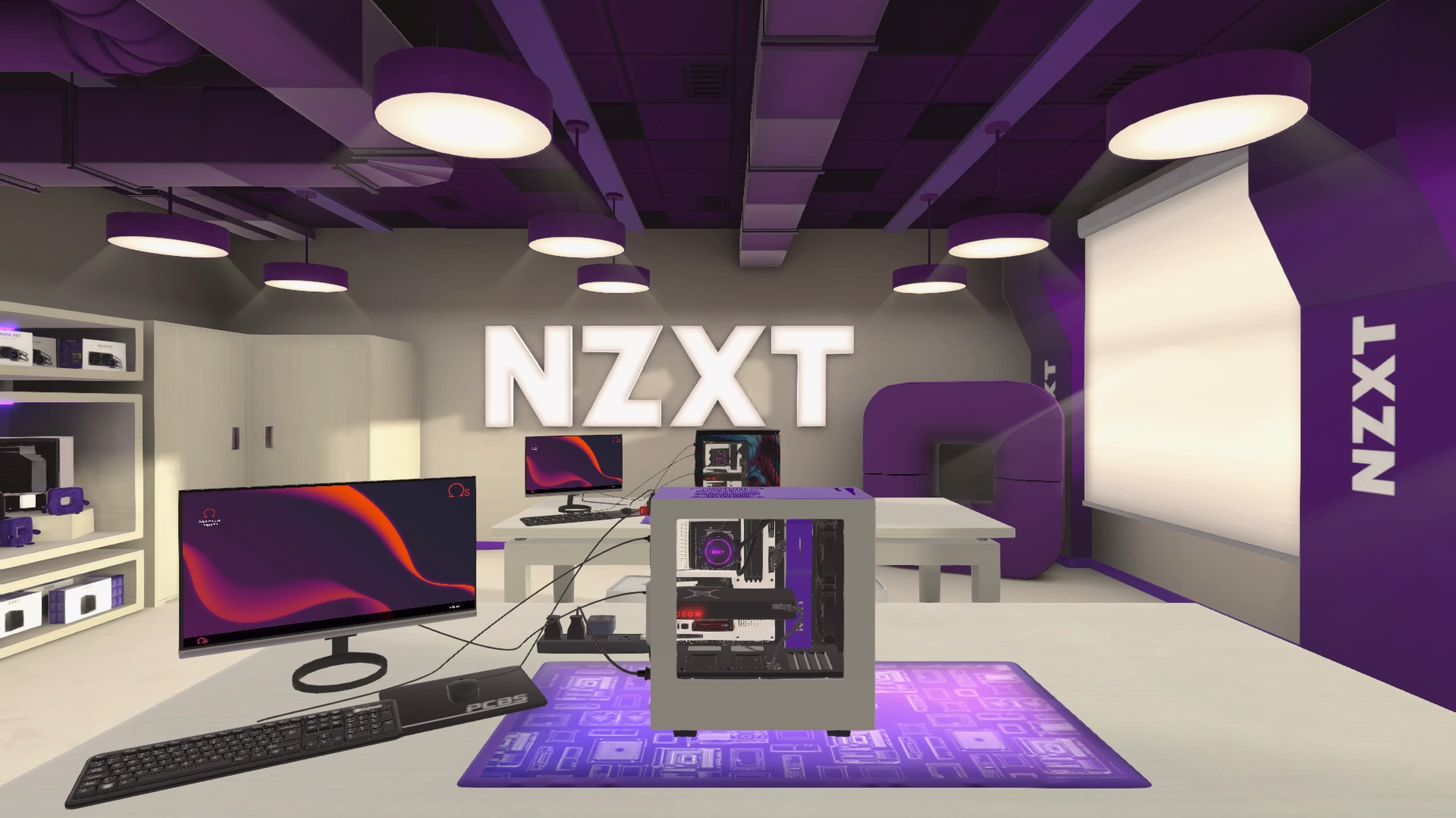 PC Building Simulator NZXT Workshop: скриншот 3