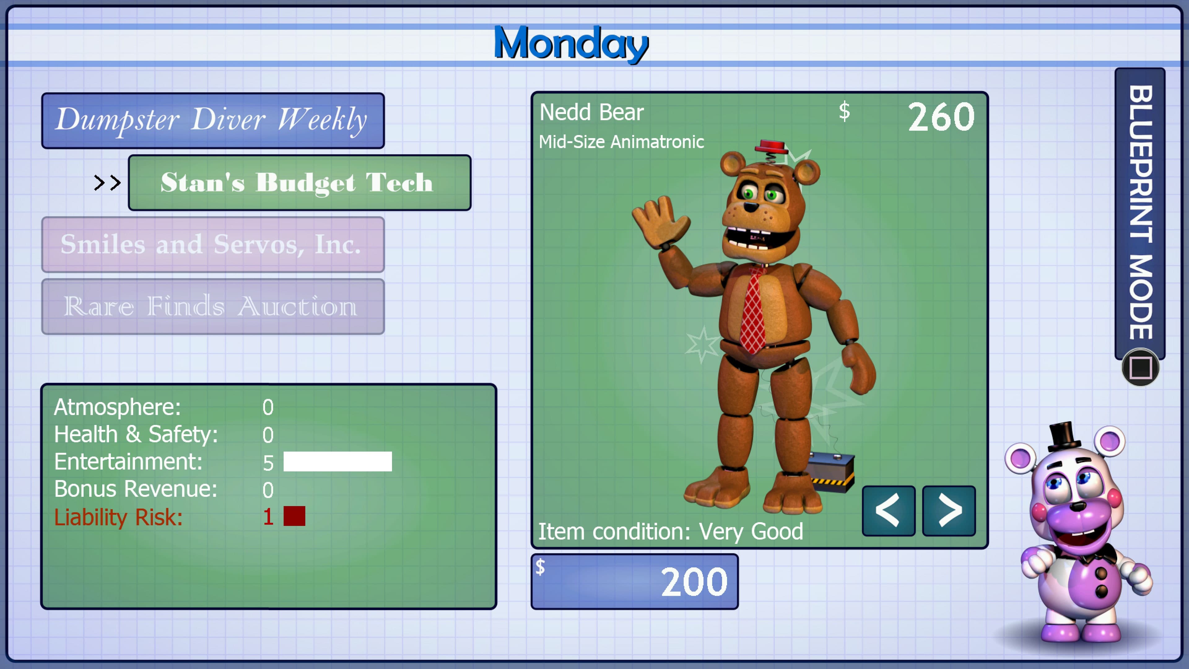 Freddy Fazbear's Pizzeria Simulator: скриншот 5