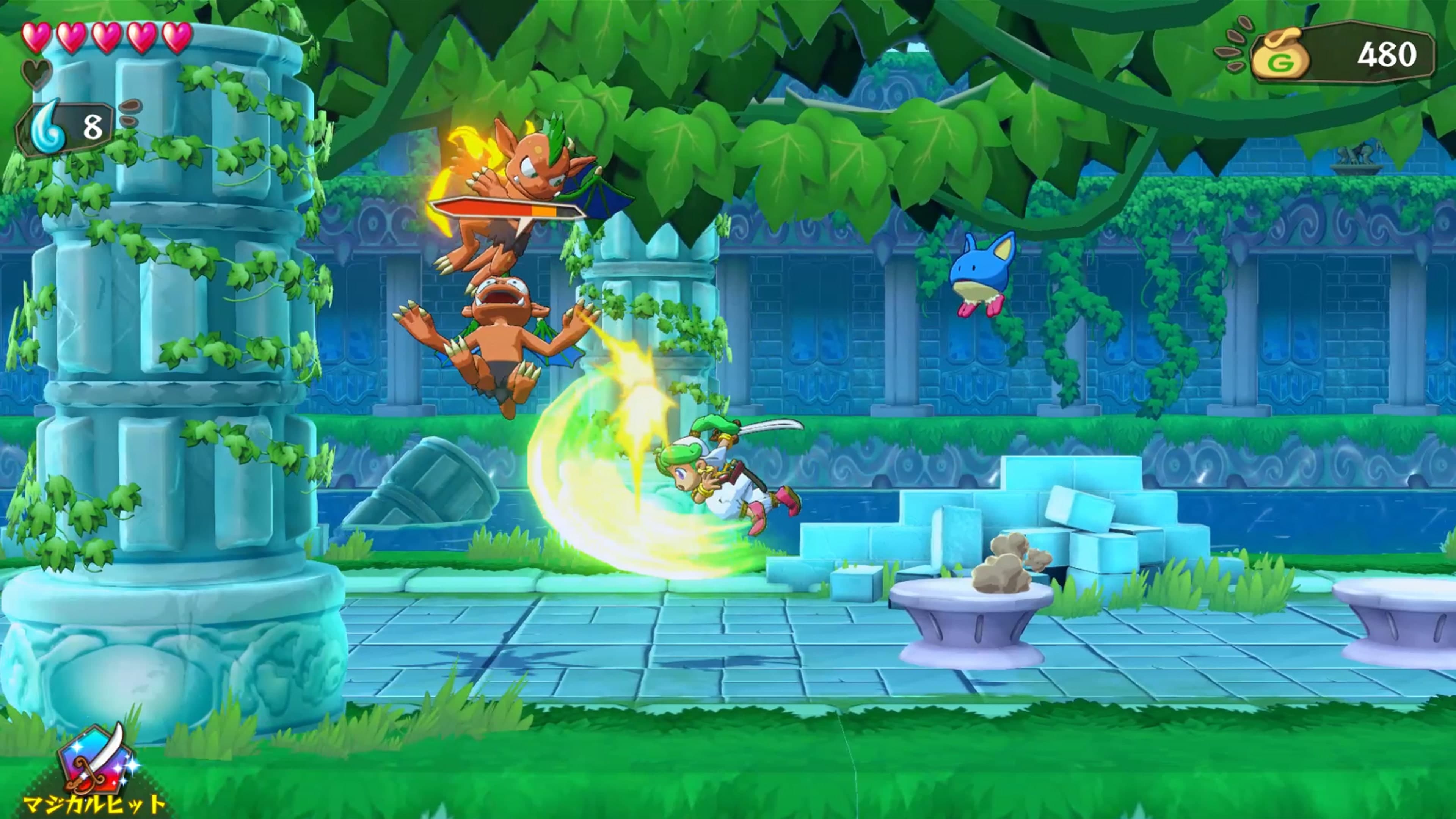 WONDER BOY ASHA in Monster World: скриншот 2