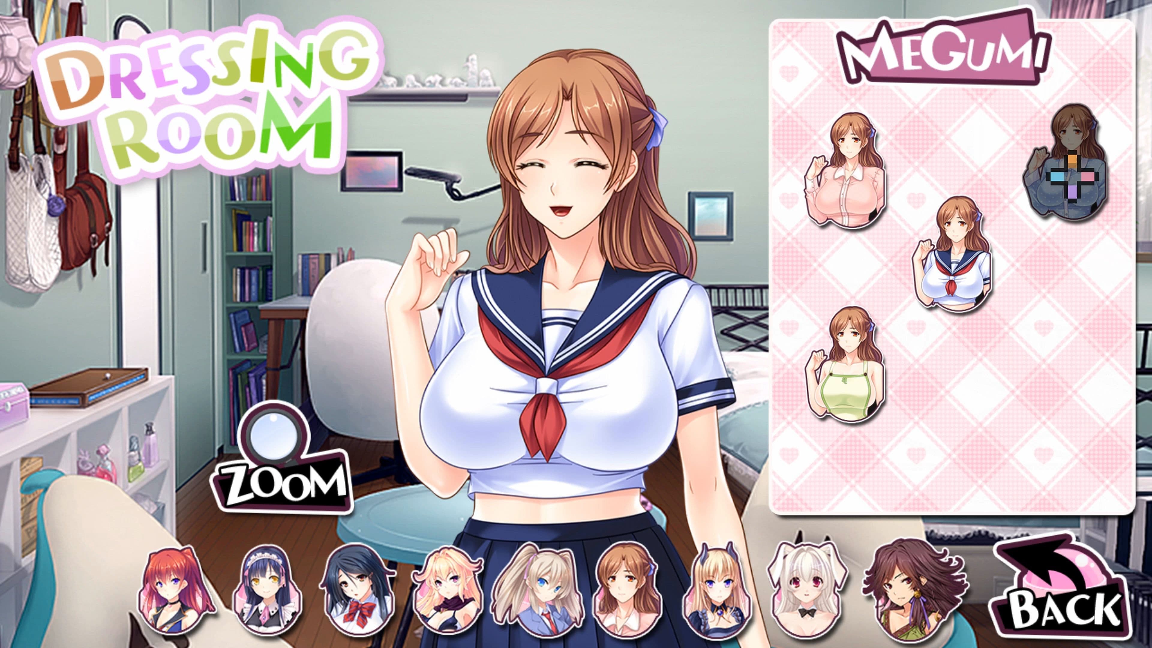 Delicious! Pretty Girls Mahjong Solitaire: скриншот 1