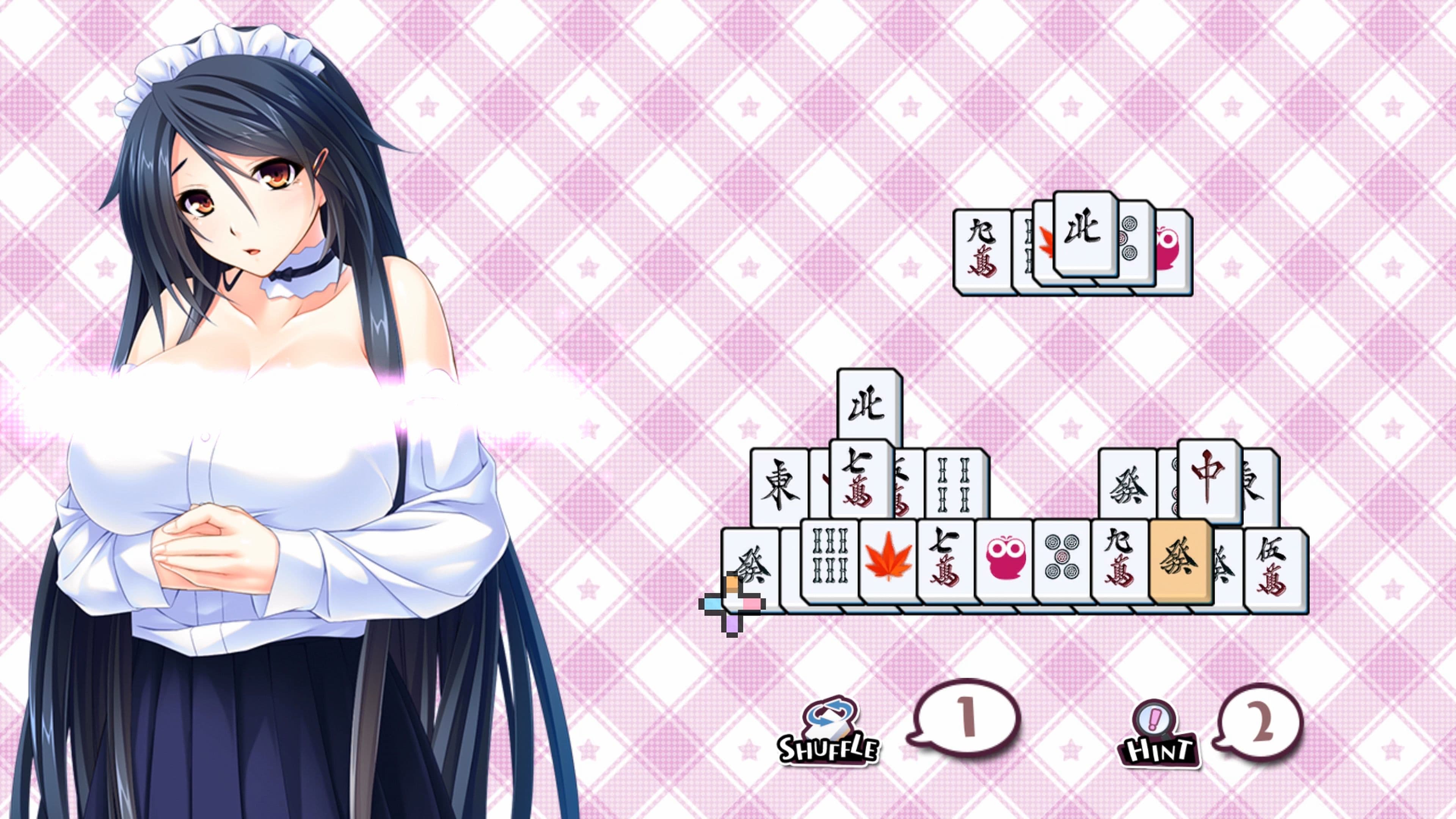 Delicious! Pretty Girls Mahjong Solitaire: скриншот 4