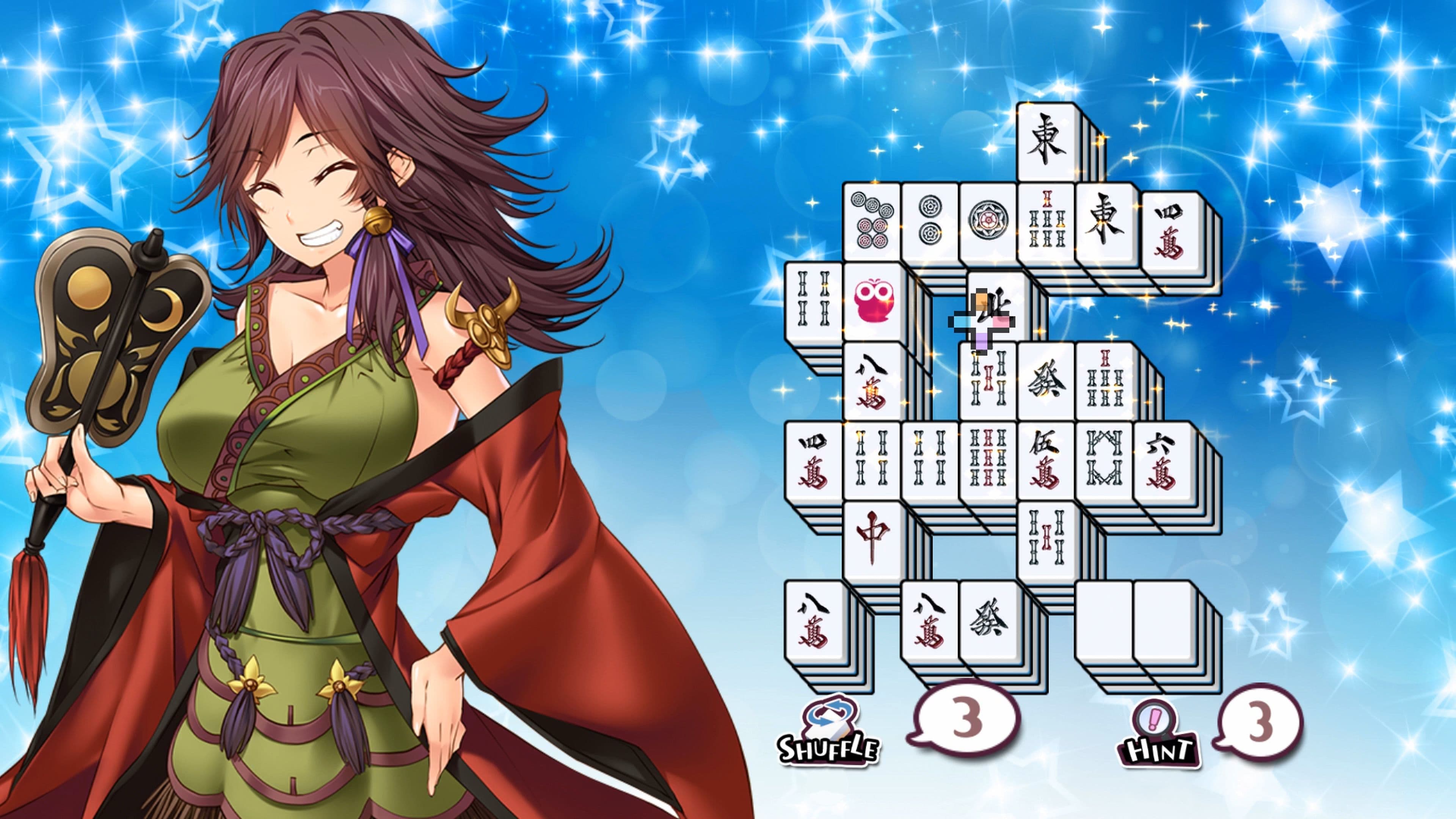 Delicious! Pretty Girls Mahjong Solitaire: скриншот 6