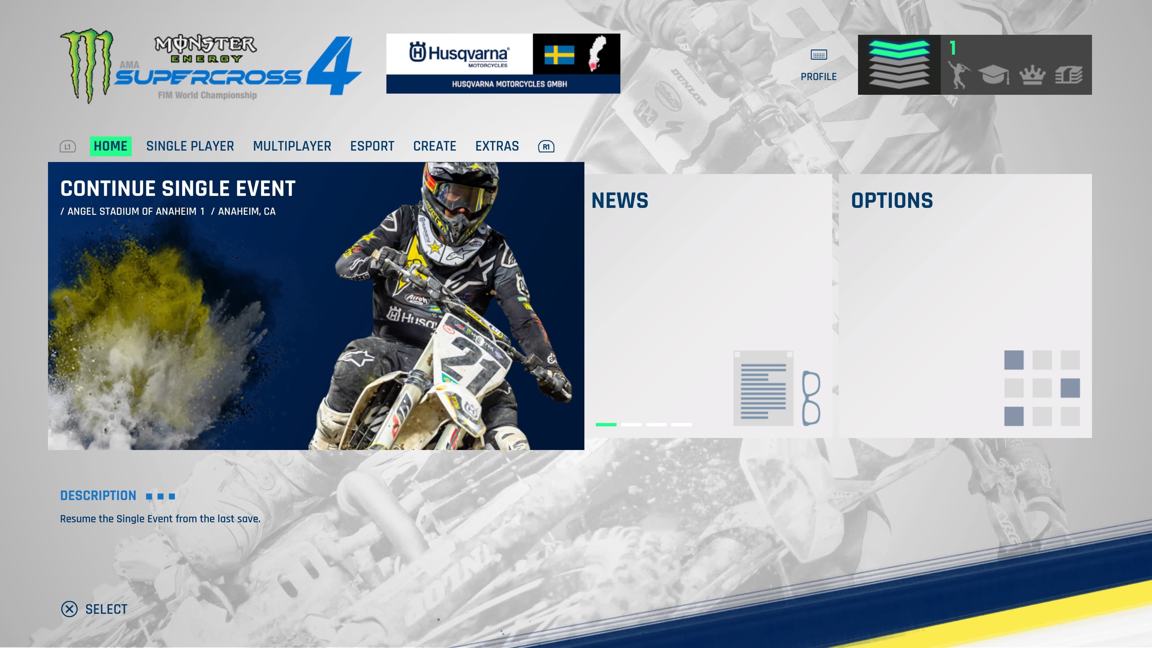 Monster Energy Supercross 4 - Allegiance Pack: скриншот 1