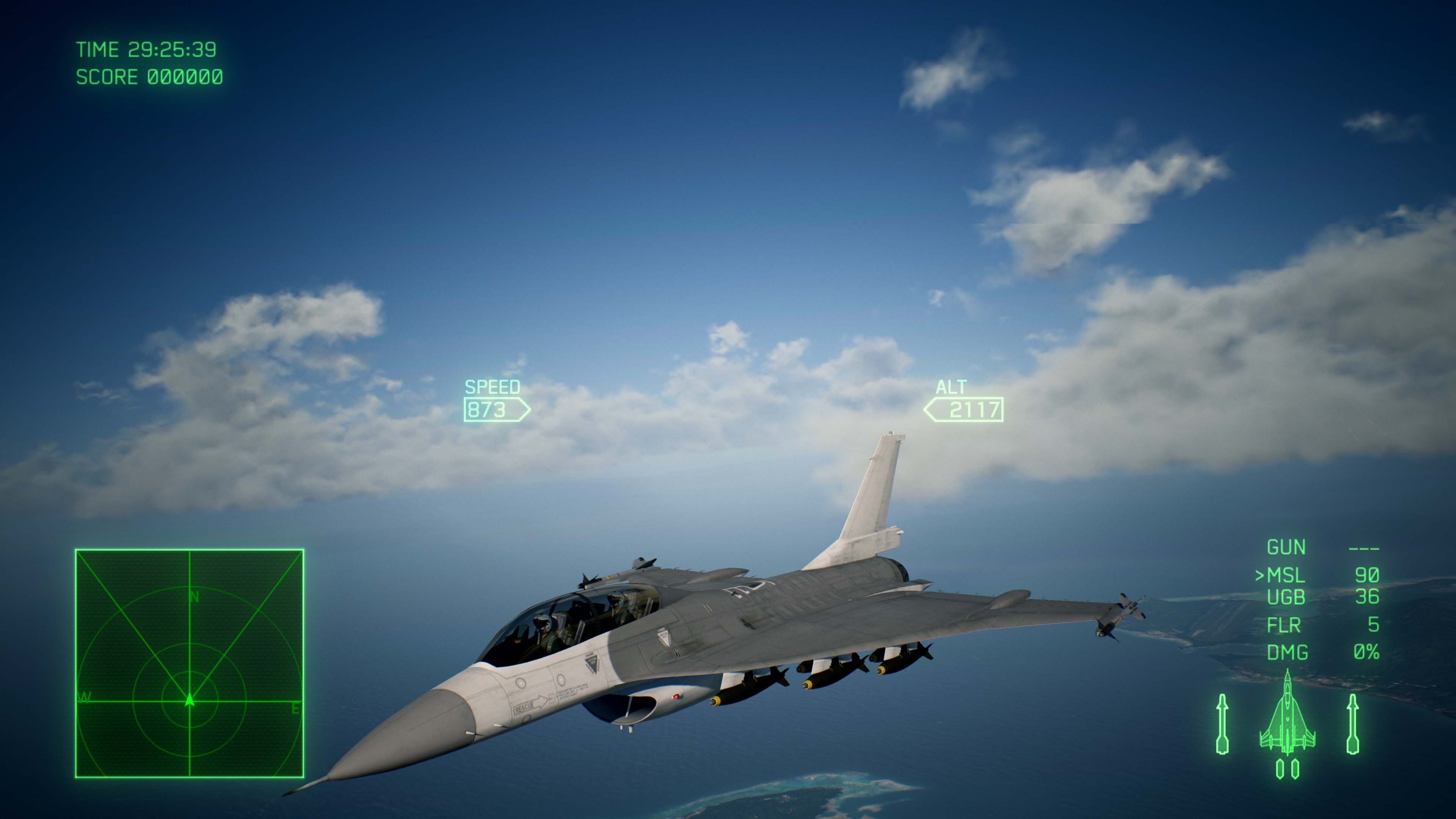 ACE COMBAT 7: SKIES UNKNOWN - F-16XL Set: скриншот 8