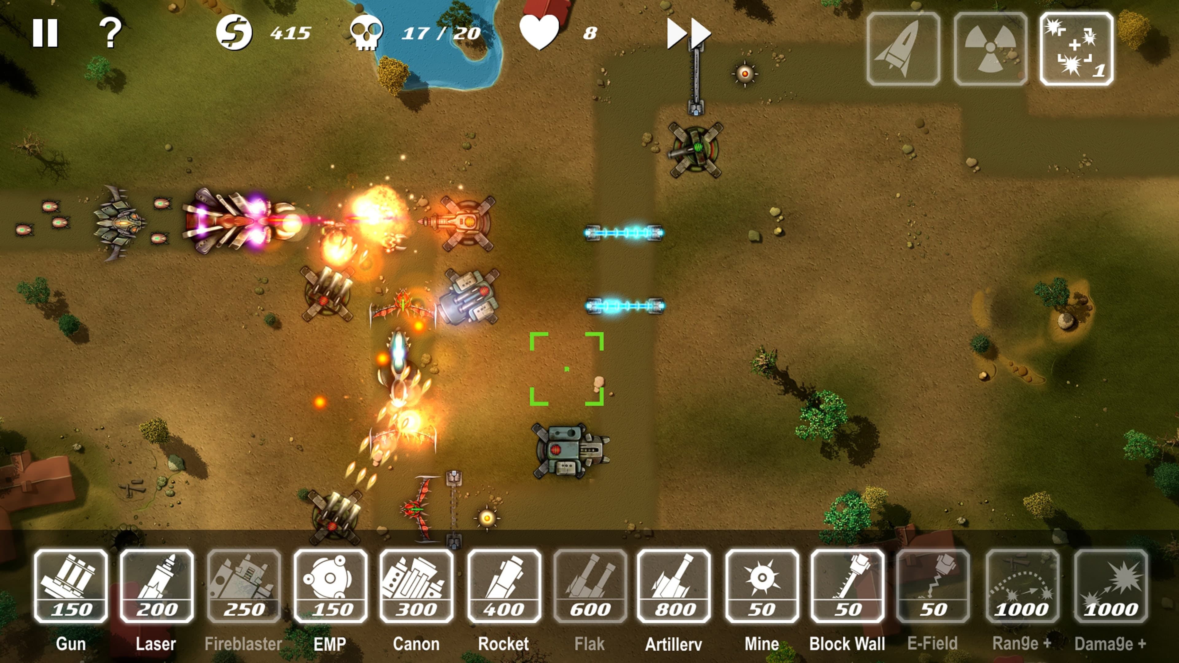 M.A.C.E. Tower Defense: скриншот 1