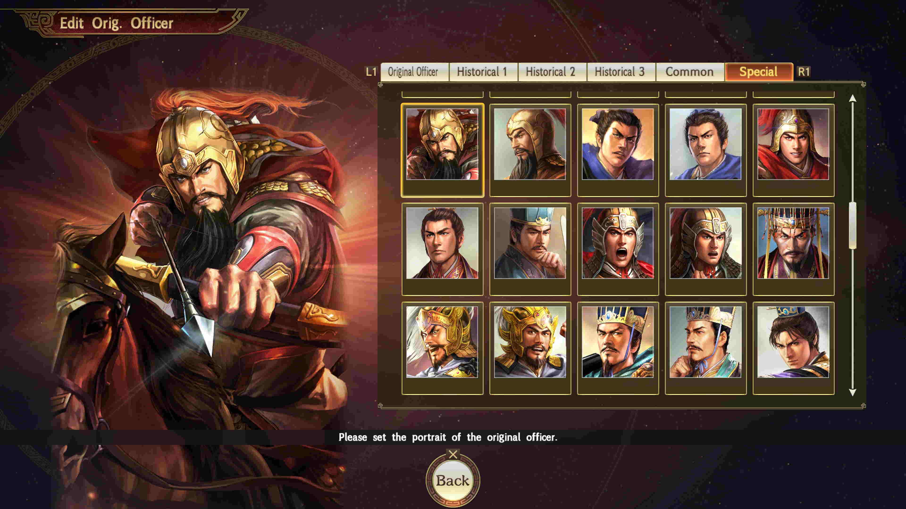 "ROMANCE OF THE THREE KINGDOMS XIII" Officer CG Set - 2nd Wave: скриншот 1